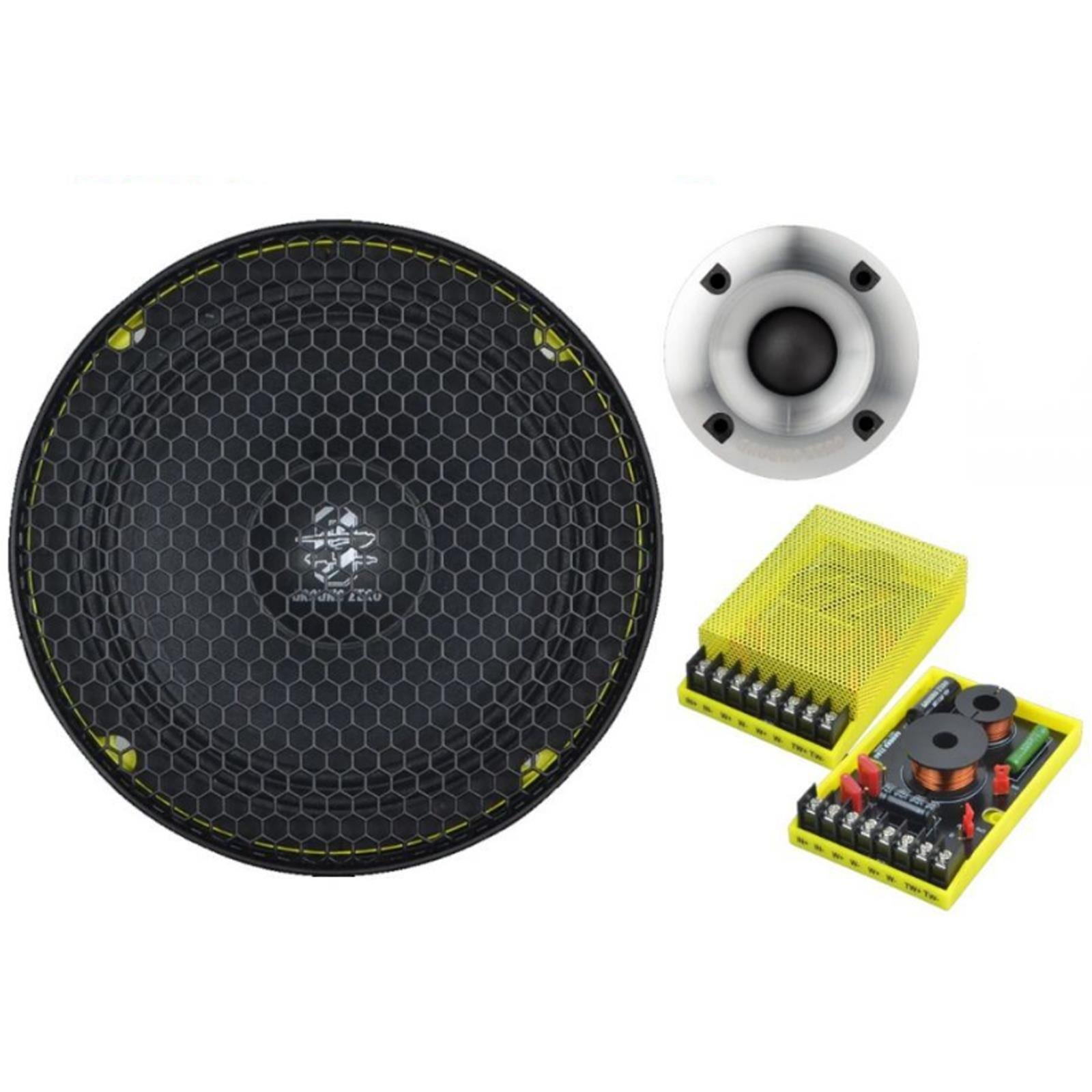 GROUNDZERO 200 mm / 8? 2-way component speaker system 380 Watts max