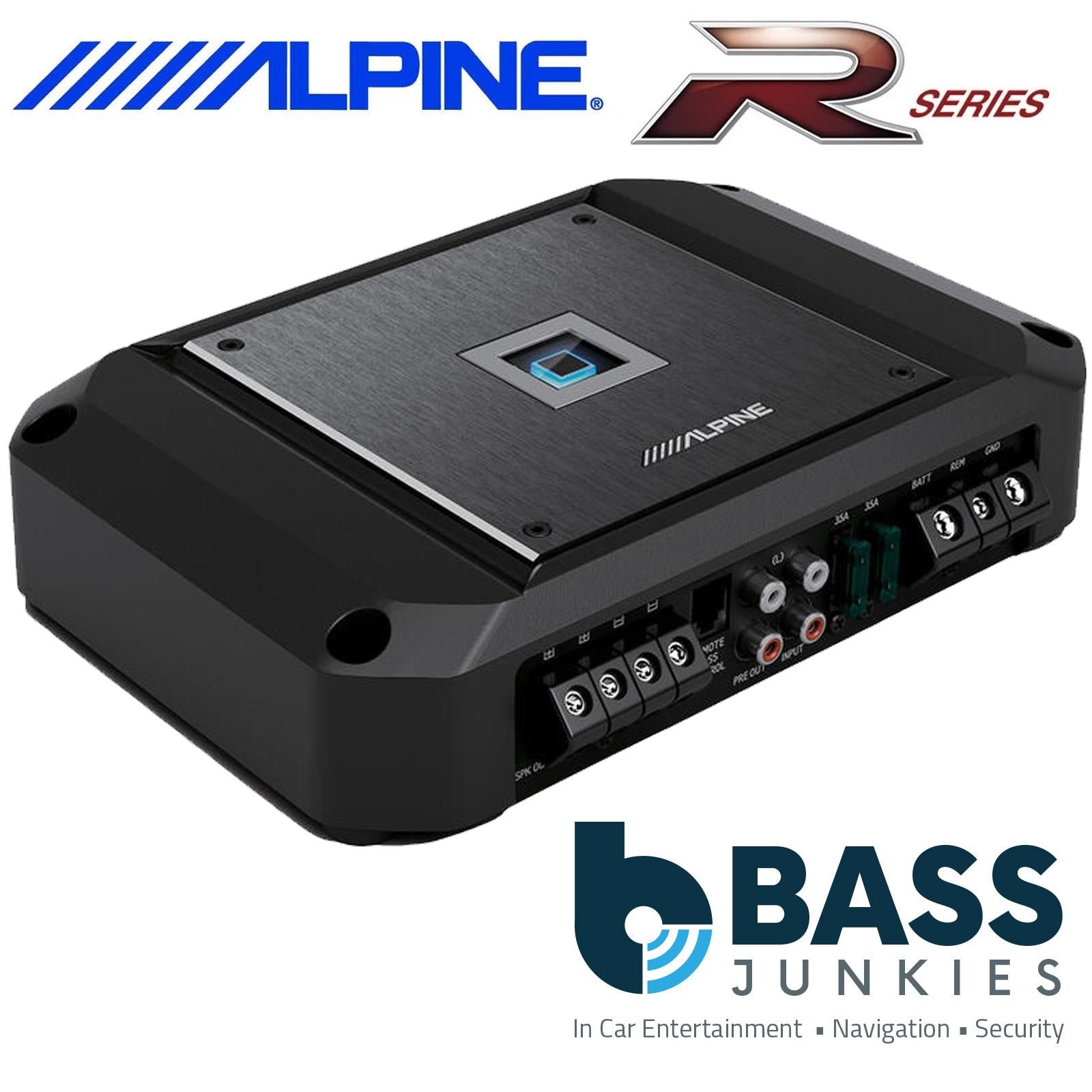 Alpine R2-A75M - R-Series 750 Watts Hi-Res Mono Car Subwoofer Amp Amplifier