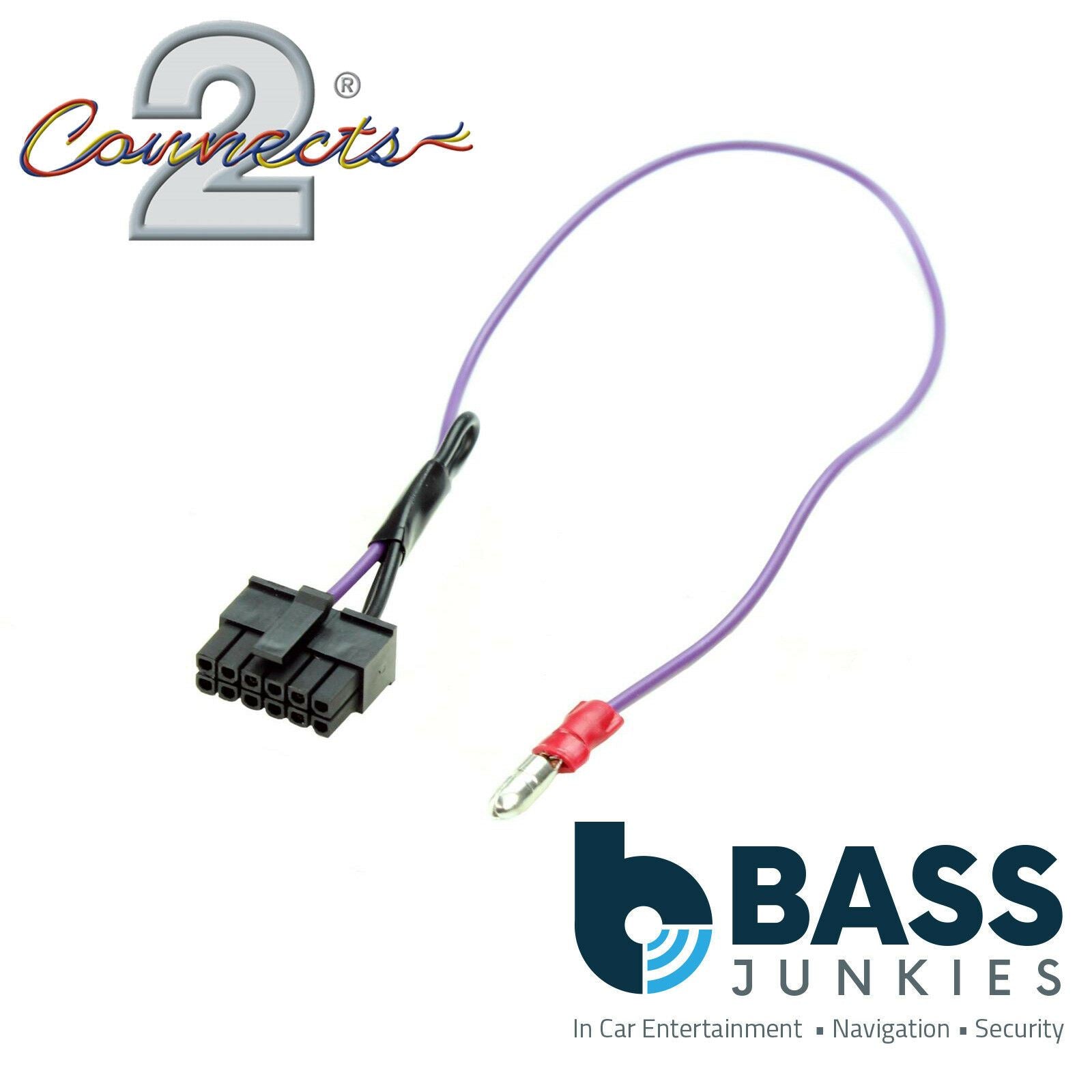 Connects2 CTPHILIPSLEAD Stereo Steering Wheel Volume Controls Stalk Patch Lead