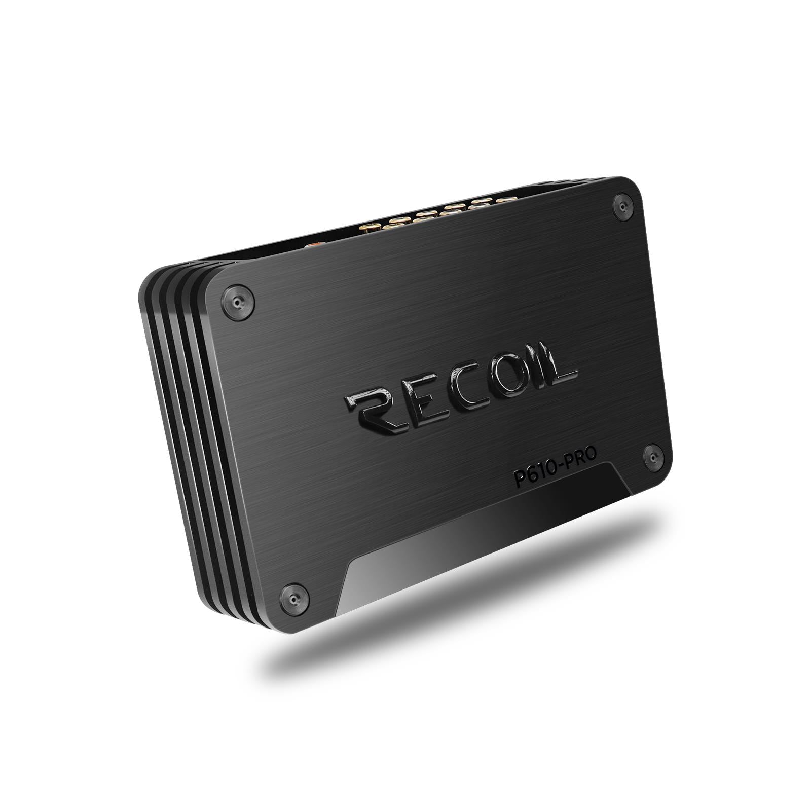 Recoil P610-PRO - 10 Channel DSP 6-In/10-Out Car Amplifier & Bluetooth Streaming