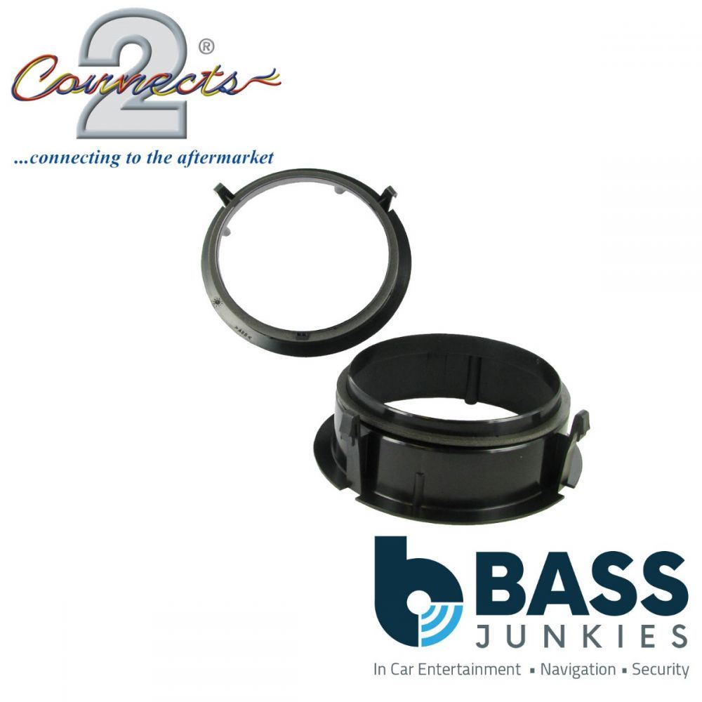 Connects2 CT25MC07 - Mercedes-Benz E-Class W210 1995-2002 165mm 6.5" Rear Shelf Car Speaker Adapter Brackets