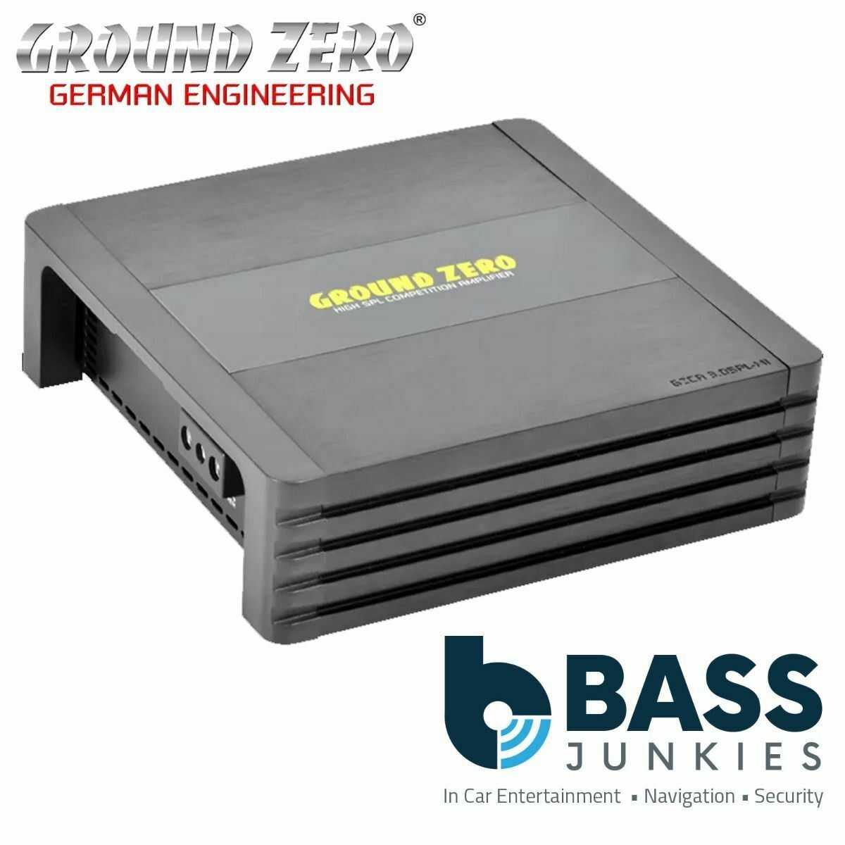 Ground Zero GZCA 3.0SPL-M1 3400 Watts 1-Channel Competition SPL Car Amplifier