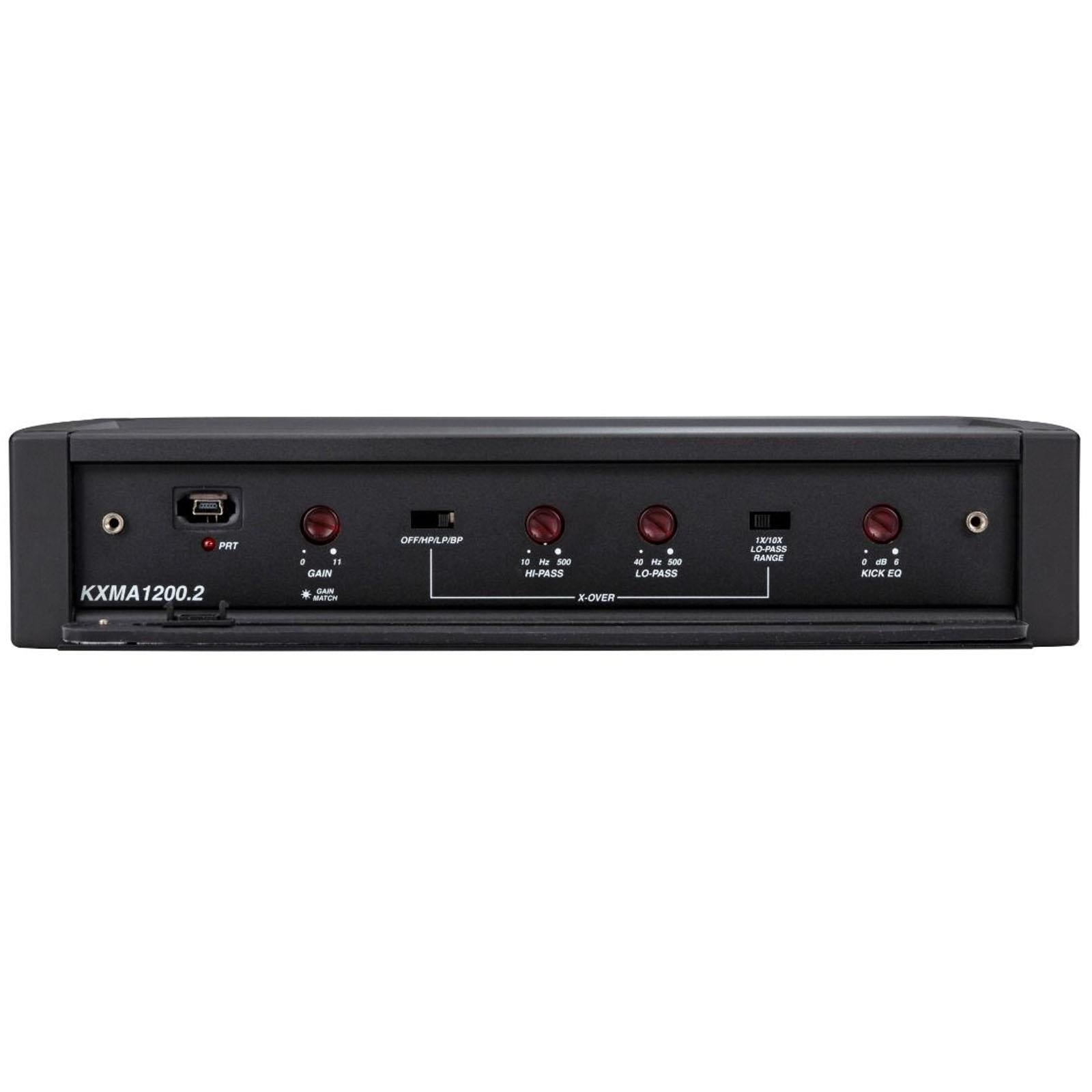 Kicker KA48KXMA12002 - 1200W 2-Channel Class D Marine Amp Amplifier