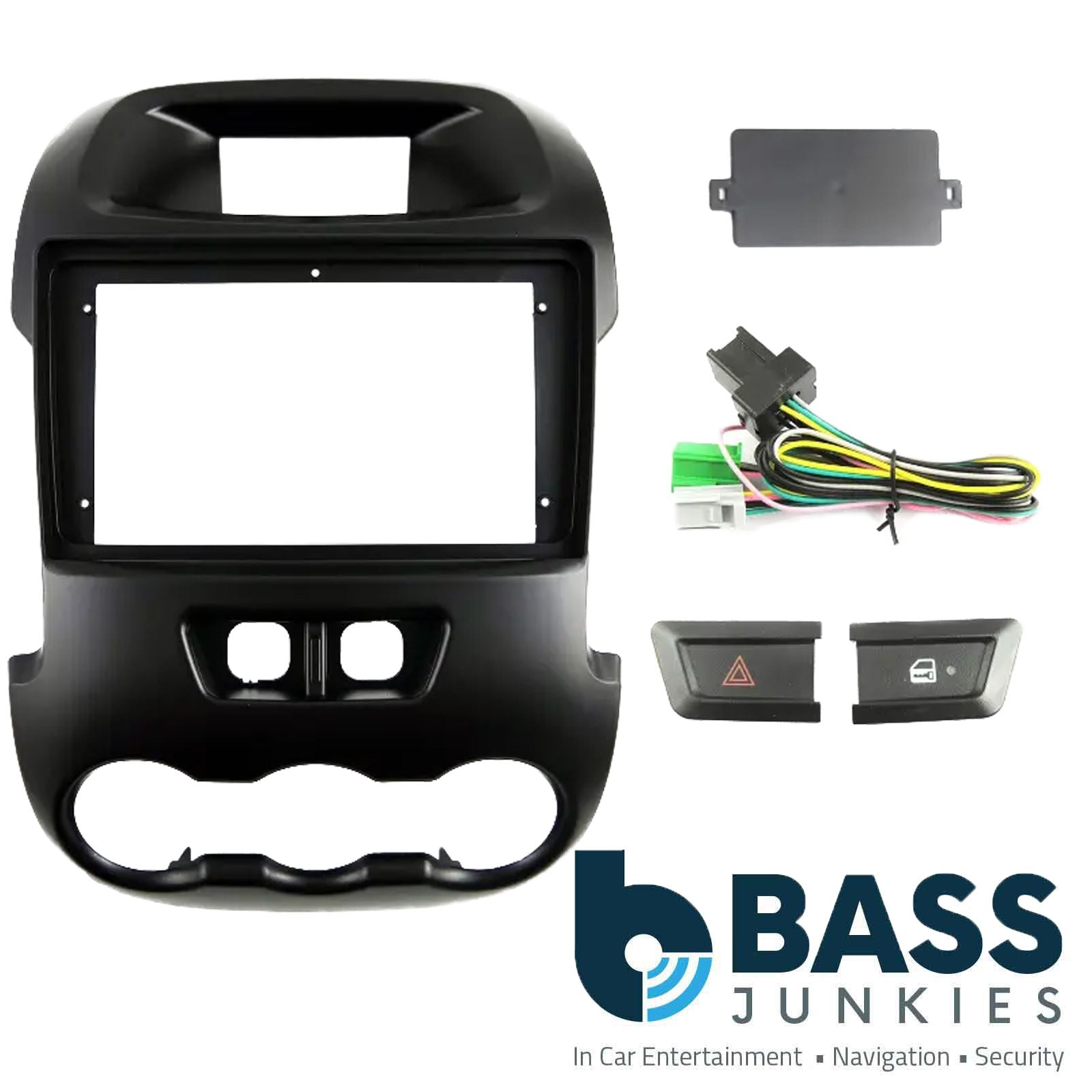 Kenwood 9" CarPlay Android Car Stereo Kit For Ford Ranger With Switches 2012 On
