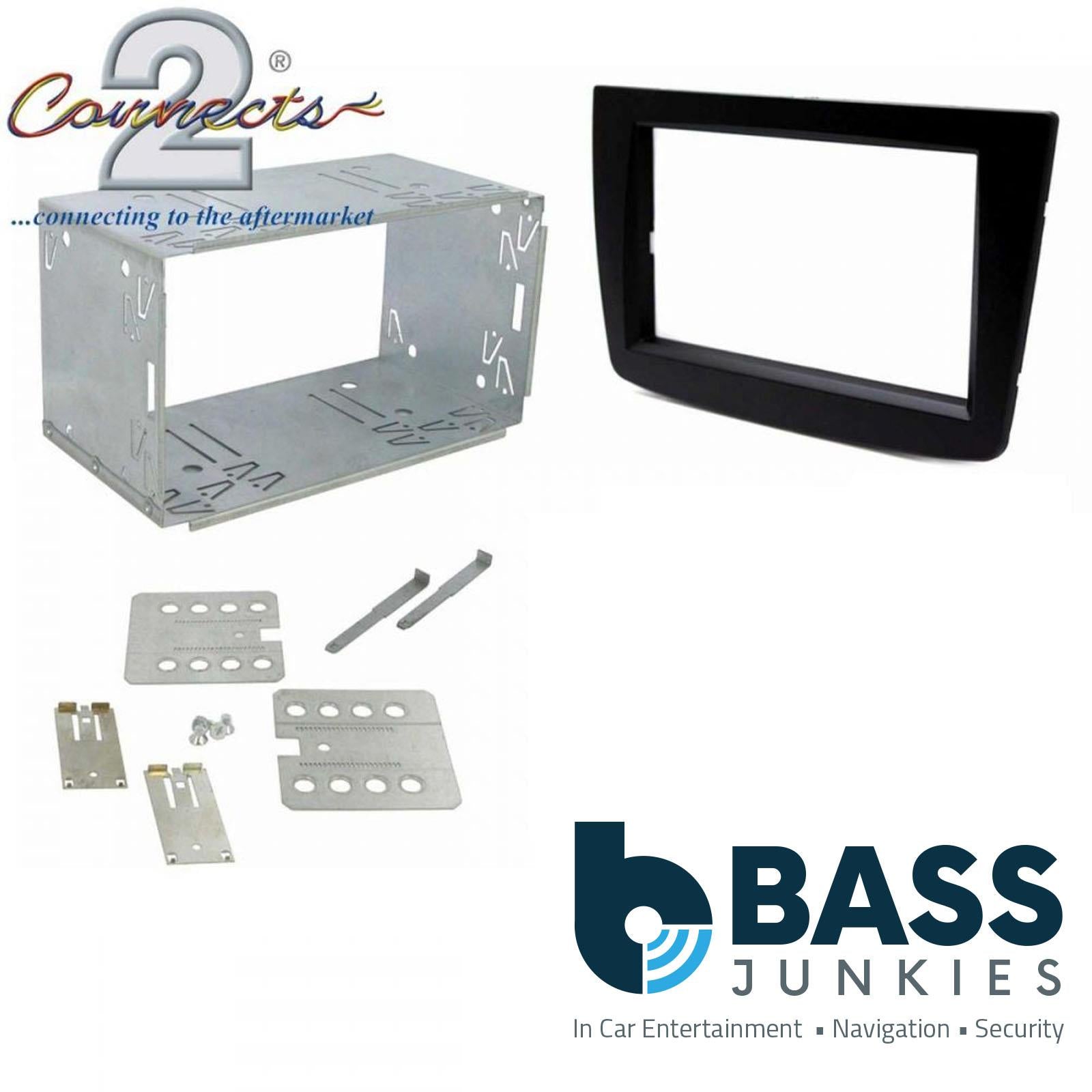 Connects2 CT23AR14 Alfa Romeo Mito 2008 - 2014 Car Stereo Double Din Fascia Panel & Cage Kit