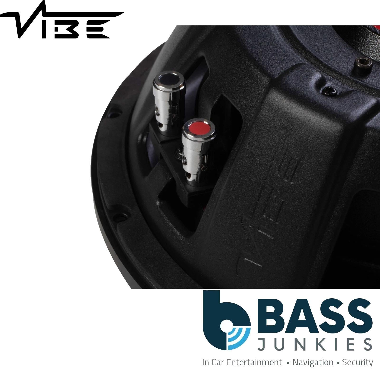 VIBE BLACKAIR12D2S-V3 - 12 INCH 900 Watt Bass Car Audio Slimline Subwoofer