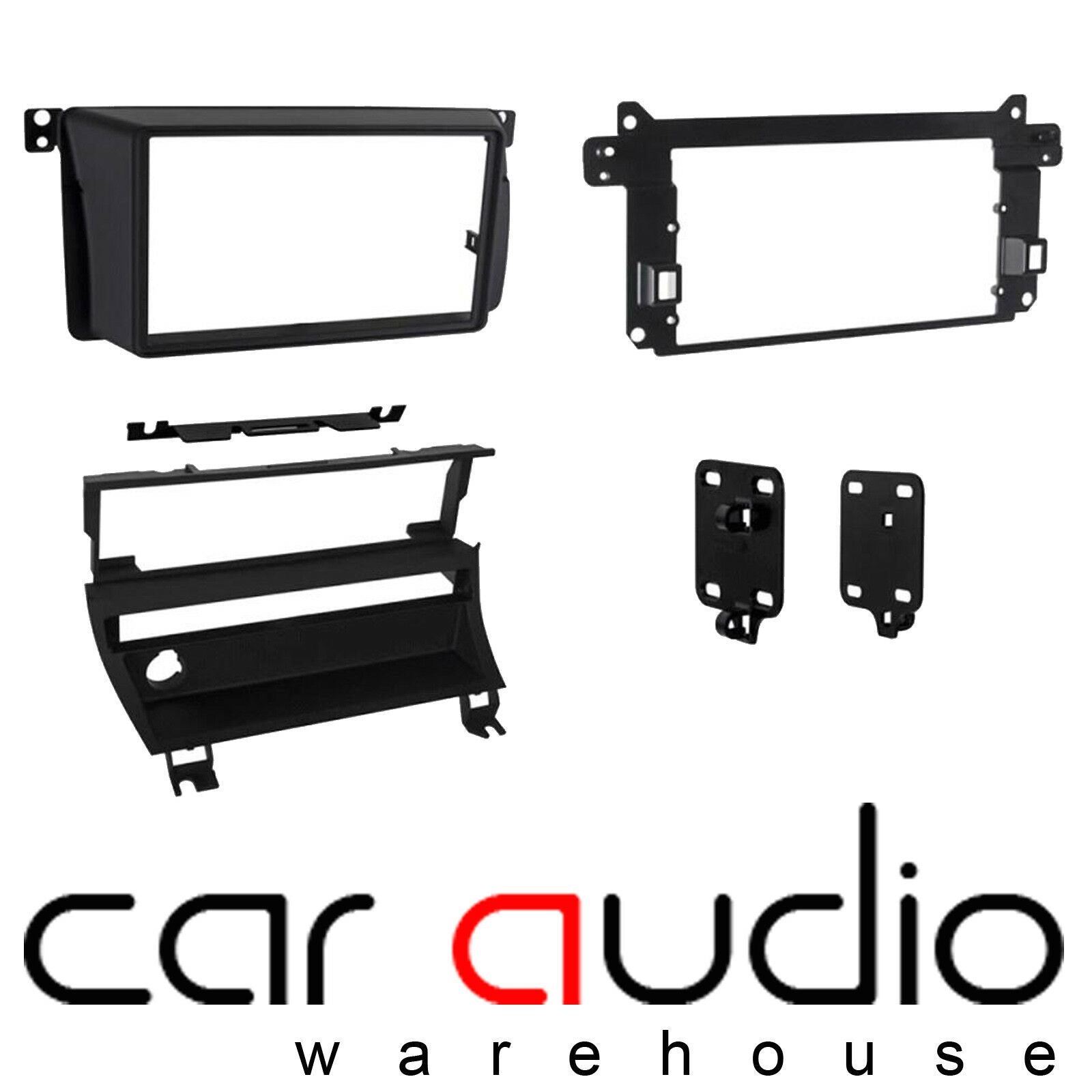 Connects2 CT23BM11L BMW 3-Series 1998 - 2005 Car Stereo Double Din Fascia Panel & Cage Kit