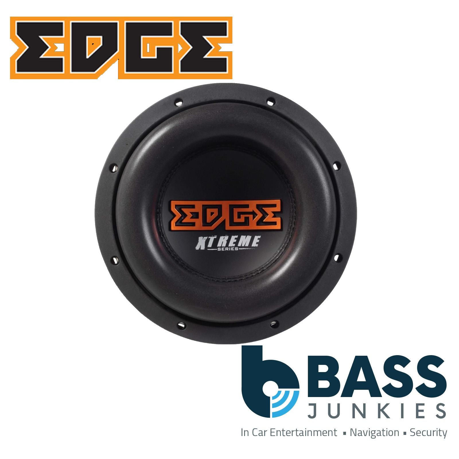 Edge EDX10D2-E3 - 10" 25cm 3500 Watts Dual 2 Ohms SPL Car Sub Subwoofer