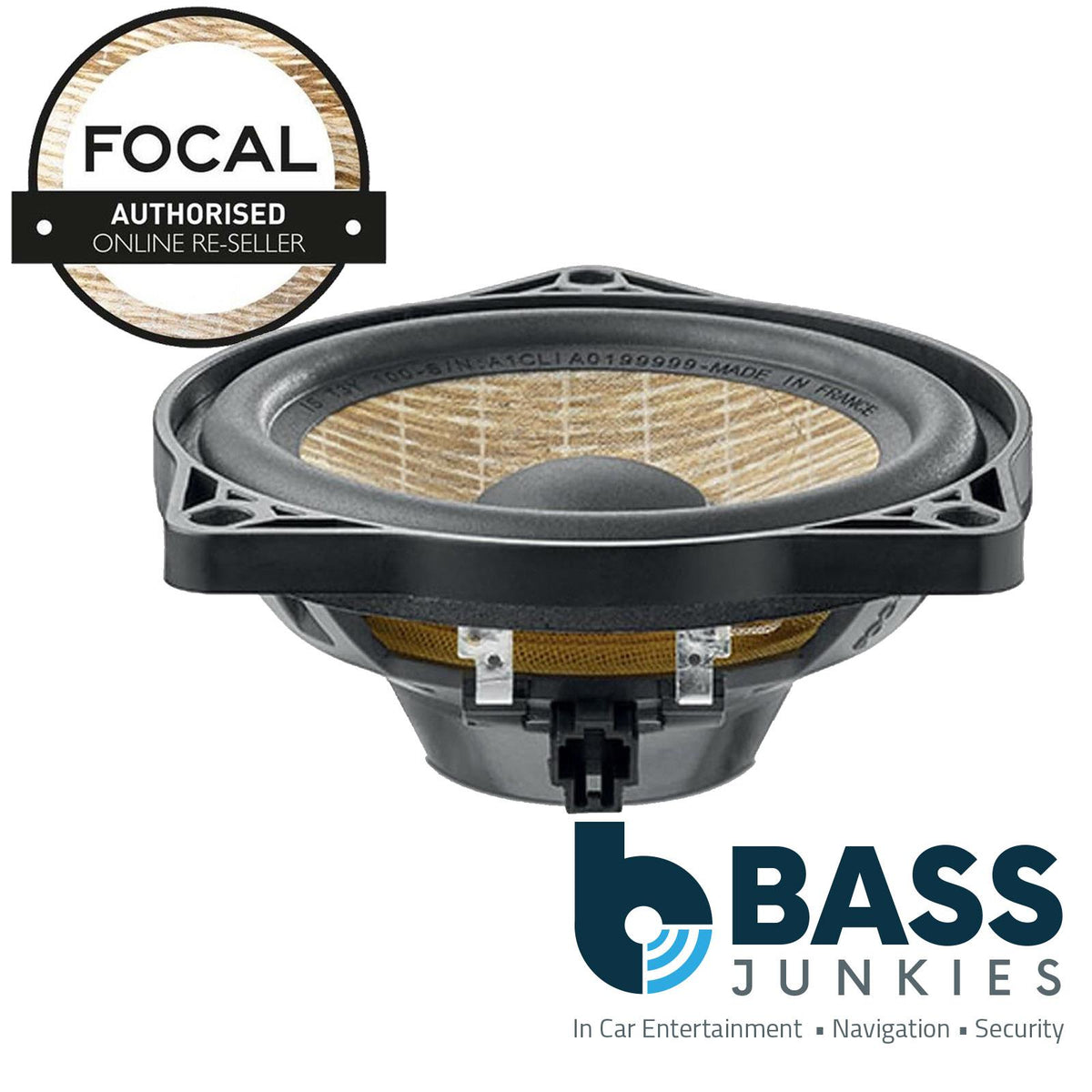 Focal IST3Y100 4" 160W 2-Way Coaxial Car Speakers For Tesla Model Y 2020 Onwards