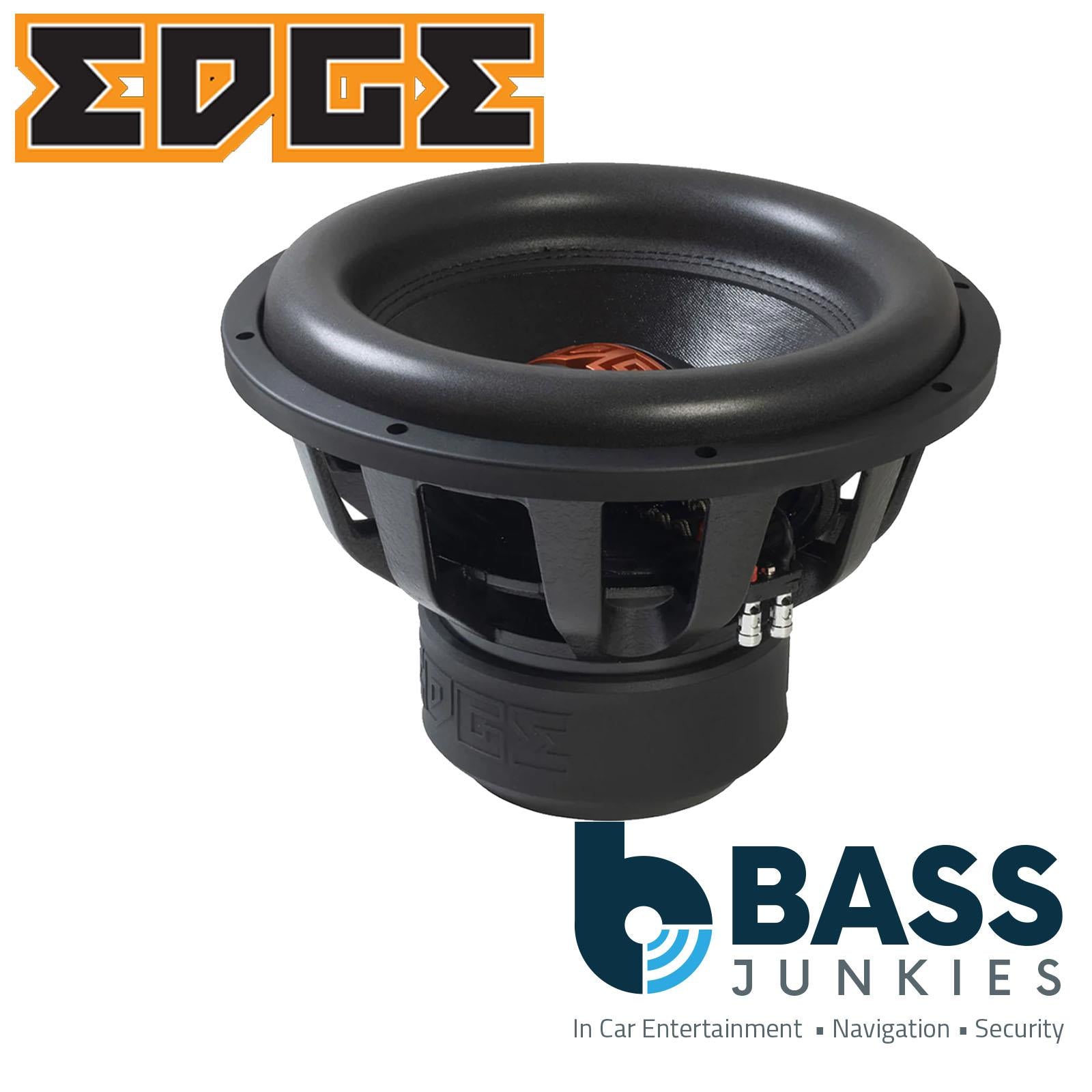 EDGE EDX15D2-E0 XTREME SERIES 15” 2250 WATTS RMS DUAL 2OHM Car SUBWOOFER