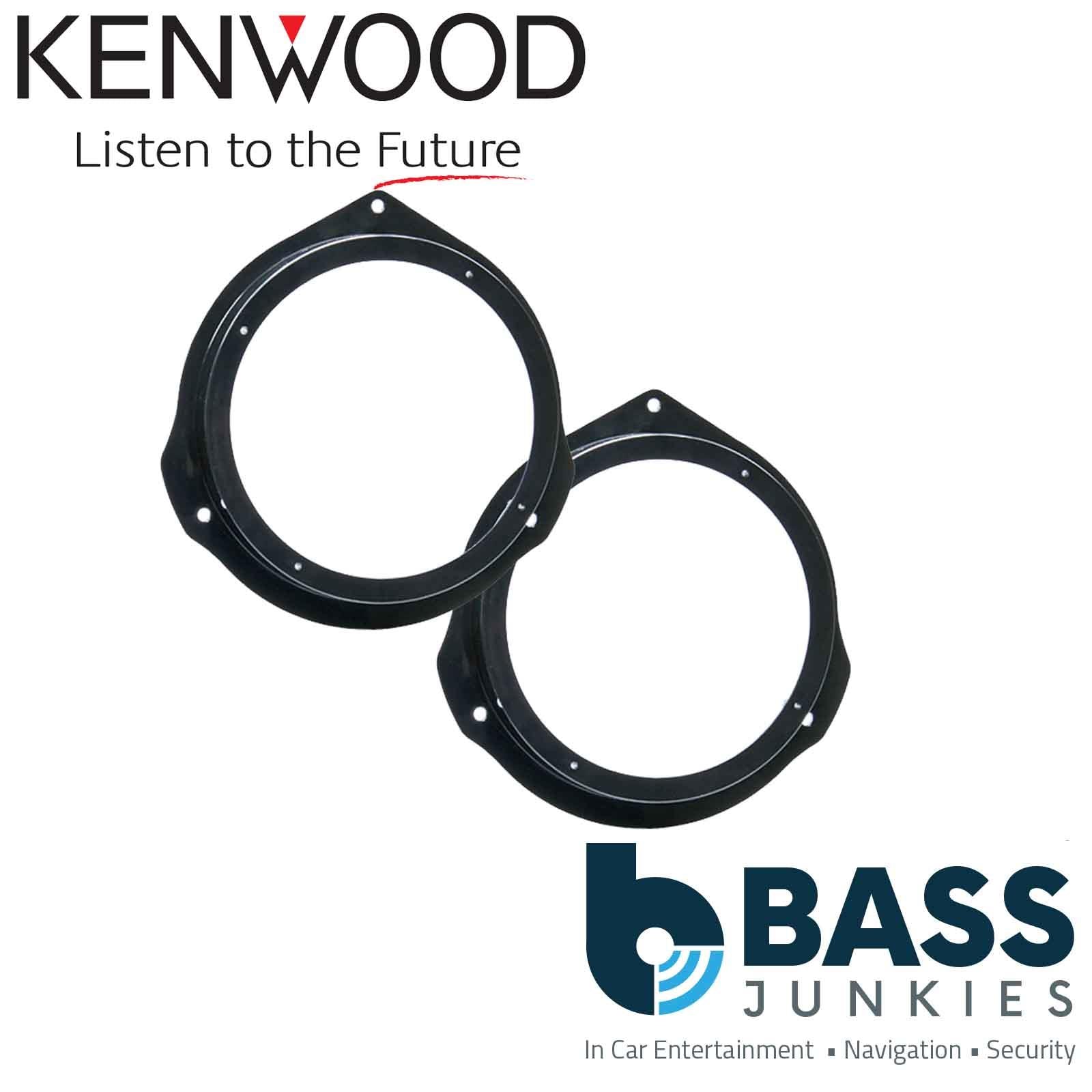 Mercedes C Class 07-14 Kenwood 17cm 6-1/2" 330 W 2 Way Front Door Car Speakers