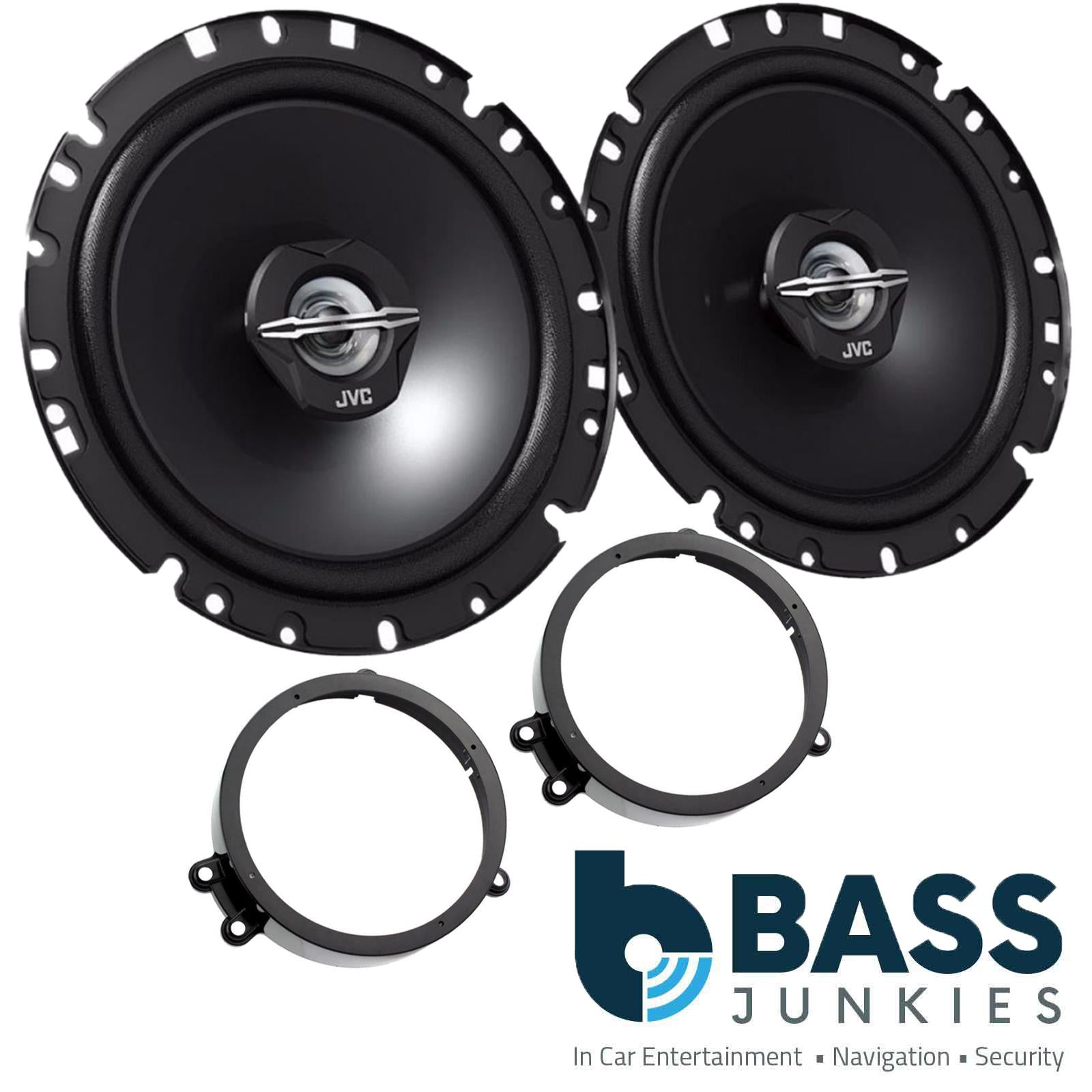 Mercedes CLK 2002-2009 JVC 17cm 6.5 Inch 600 Watts 2 Way Front Door Car Speakers