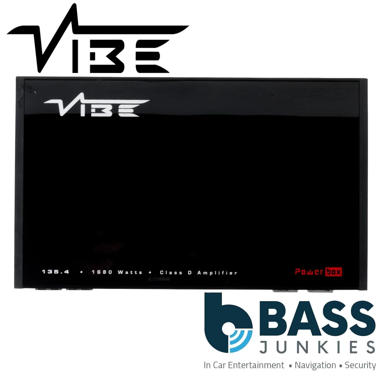 Vibe POWERBOX135.4 - 1680 Watts 4 Channel High Power Bass Car Amplifier