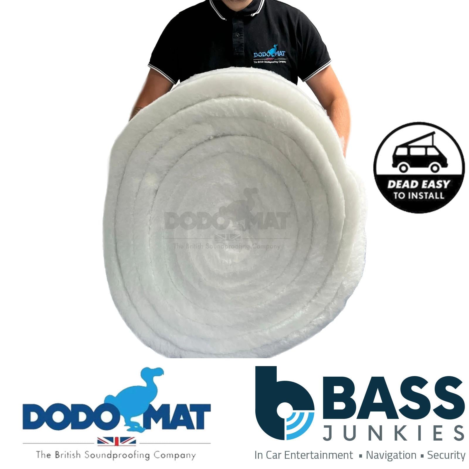 Dodo DOD-FLEECE-EVO - Camper Van Thermo Fleece Insulation 95% recycled 10m Roll