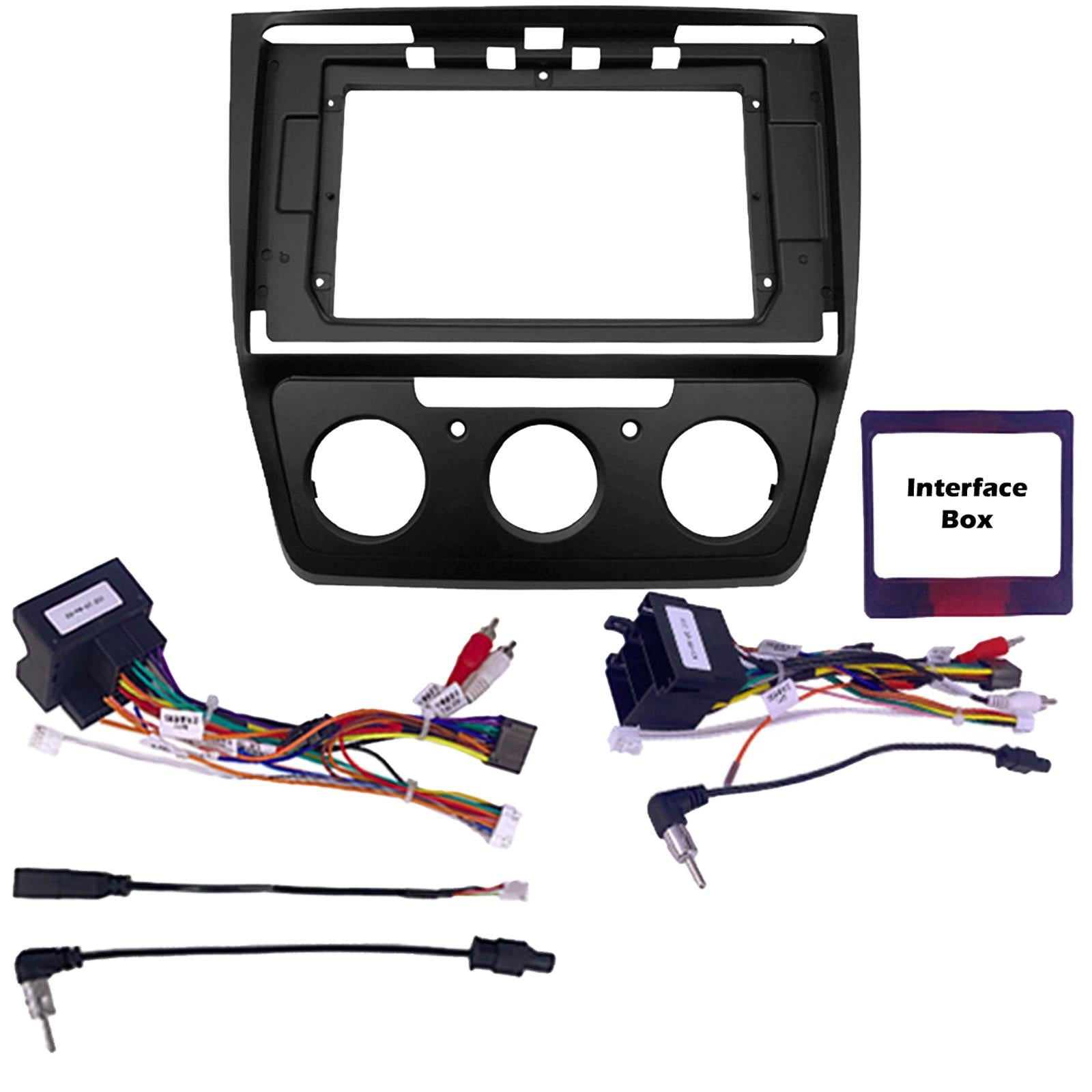 10.1" CarPlay Android Car Stereo Screen Fascia Kit For Volkswagen Crafter 2017 On