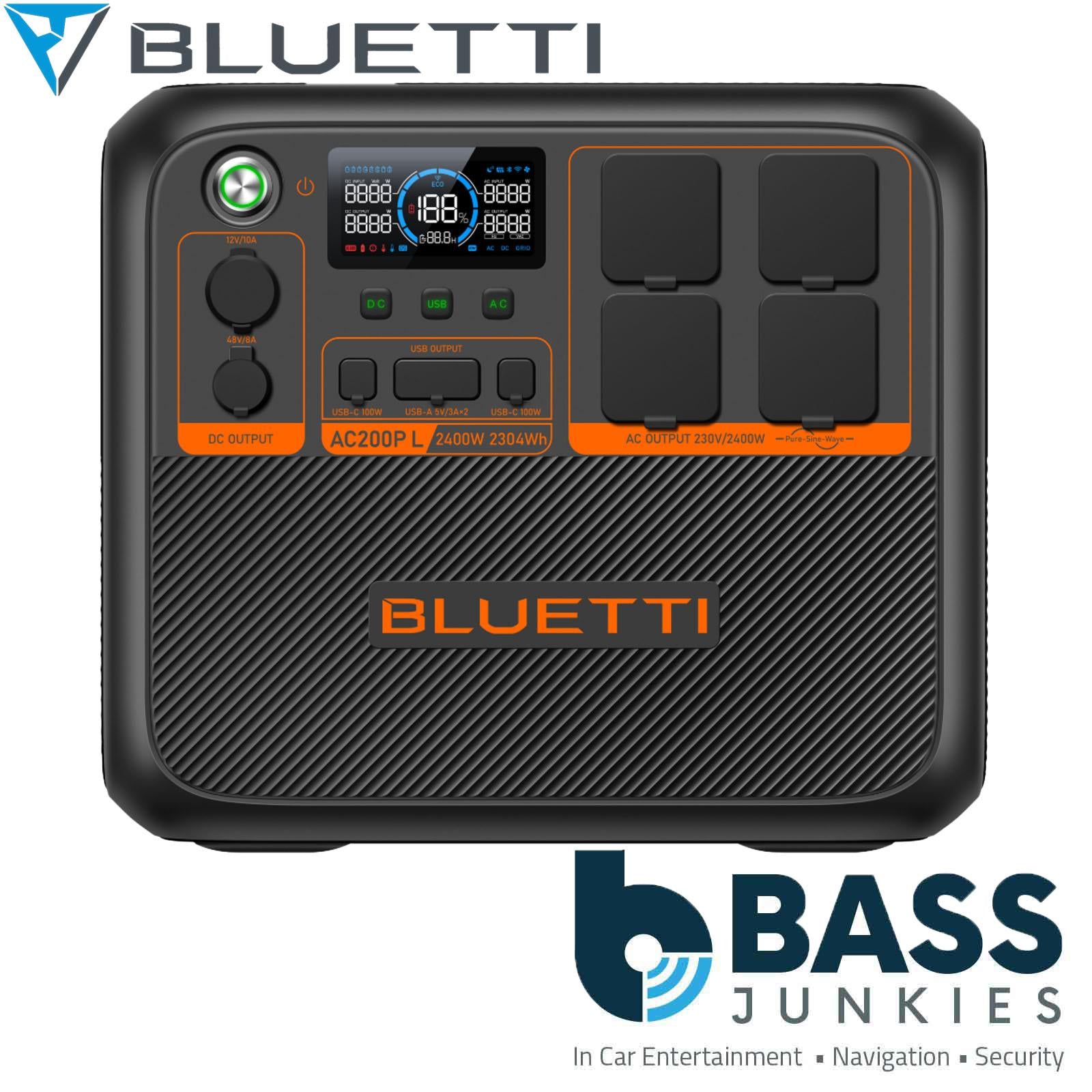 BLUETTI AC200PL PREMIUM – Portable Power Station (2,400W / 2,048Wh LiFePO₄)