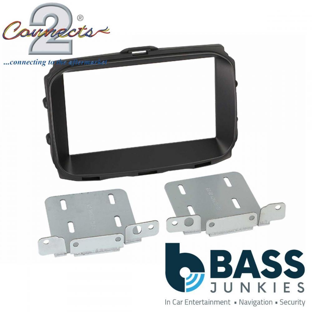 Connects2 CT23AR13 Alfa Romeo Giulietta 2014 Onwards Car Stereo Double Din Fascia Panel & Cage Kit