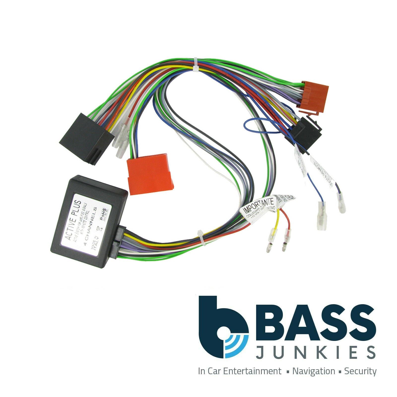 Audi A2 2000-2005 Car Stereo FULLY Amplified BOSE SPEAKER Bypass Lead CT53-AU04