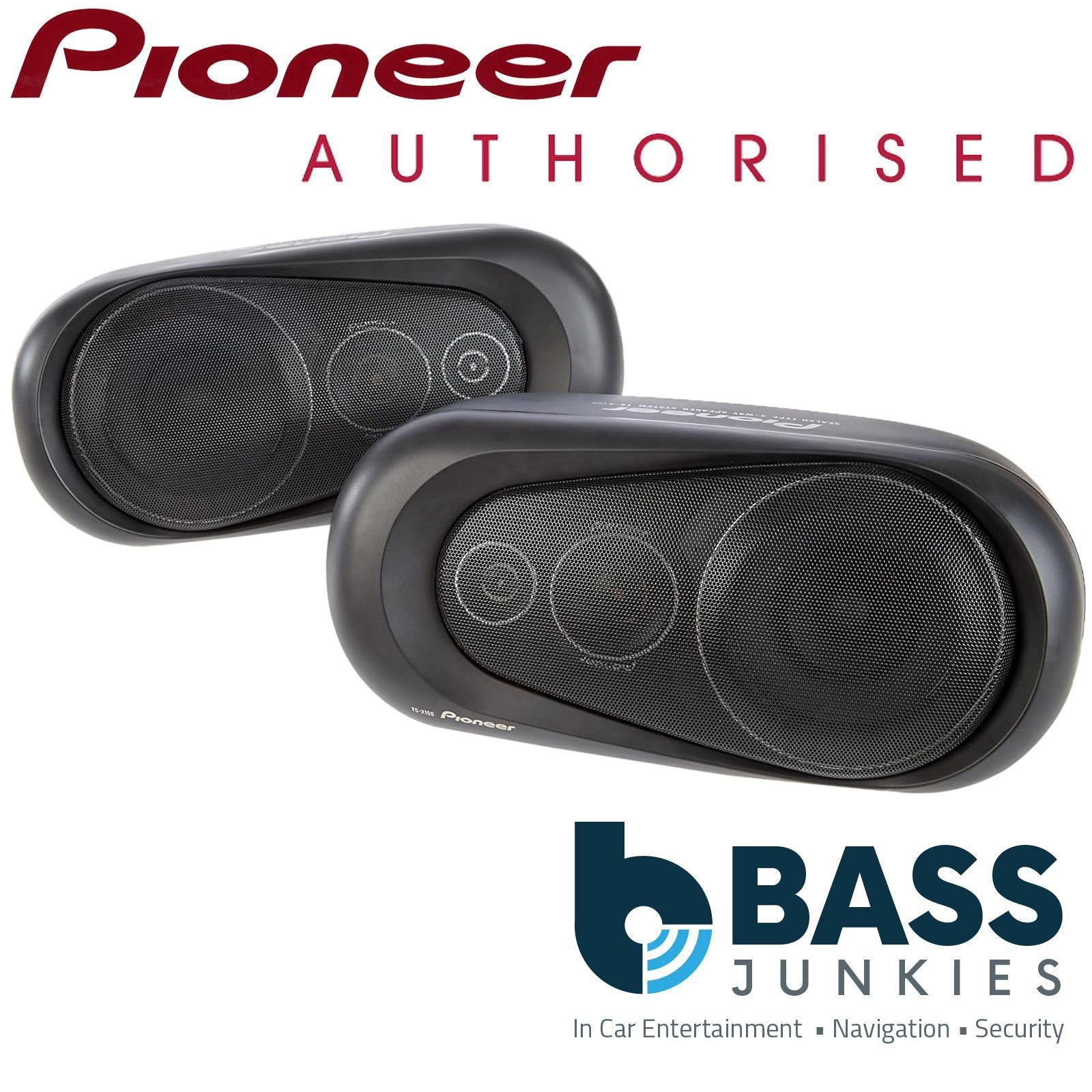 Pioneer TS-X150 3-way Surface Mount (60w), schwarz