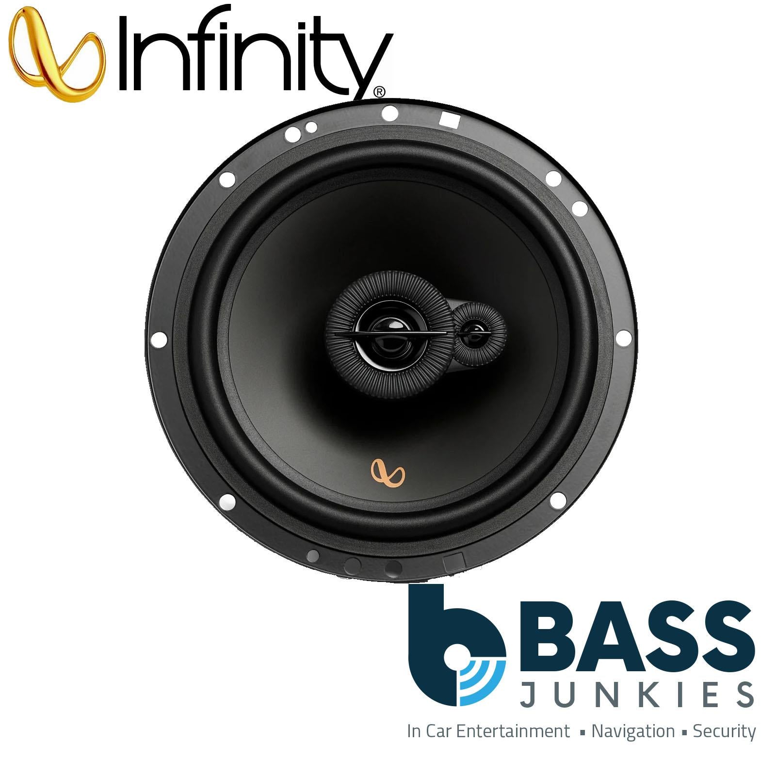 Infinity By Harman - Alpha 603M 6.5" 17cm 480 Watts 3 Way Car Door Speakers Pair