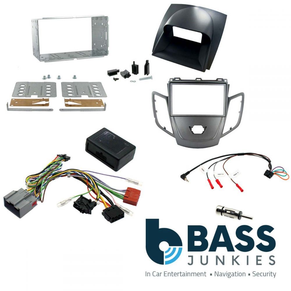Connects2 CTKFD04 Ford Fiesta MK7 08-10 Graphite/Grey Facia Panel Steering Wheel Interface