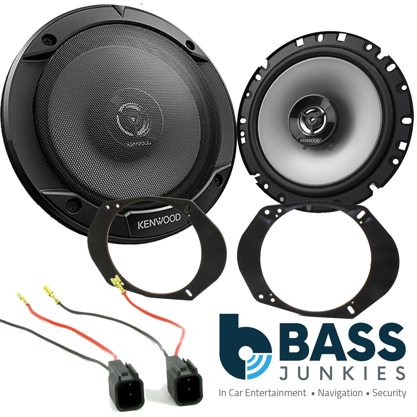 Ford Transit MK7 2006-2014 Kenwood 600 Watts 2 Way Front Door Van Speaker Kit
