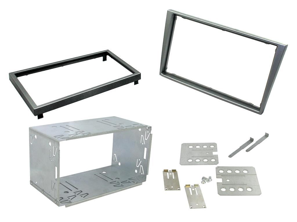 Grundig 6.8" Apple Android Double Din Stereo Fitting Kit + Steering Wheel Stalk Controls to fit Vauxhall Meriva 2005-10 | Vauxhall Signum 2005-08 | Vauxhall Tigra 2004-09 | Vauxhall Vectra 2004-08