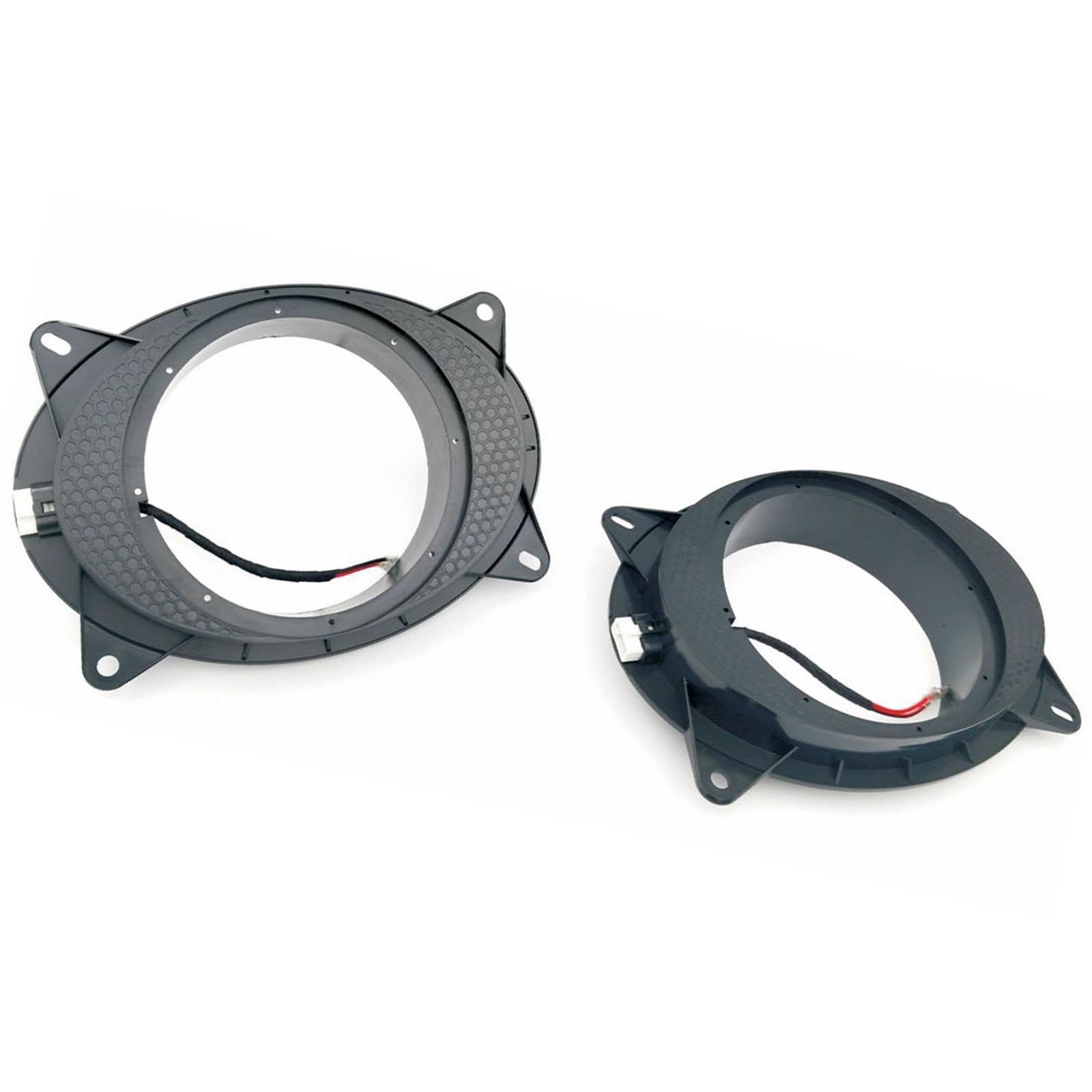 6.5" - 6.75" Direct-Fit Speaker Adapter Brackets for Toyota Land Cruiser FR 2000-22
