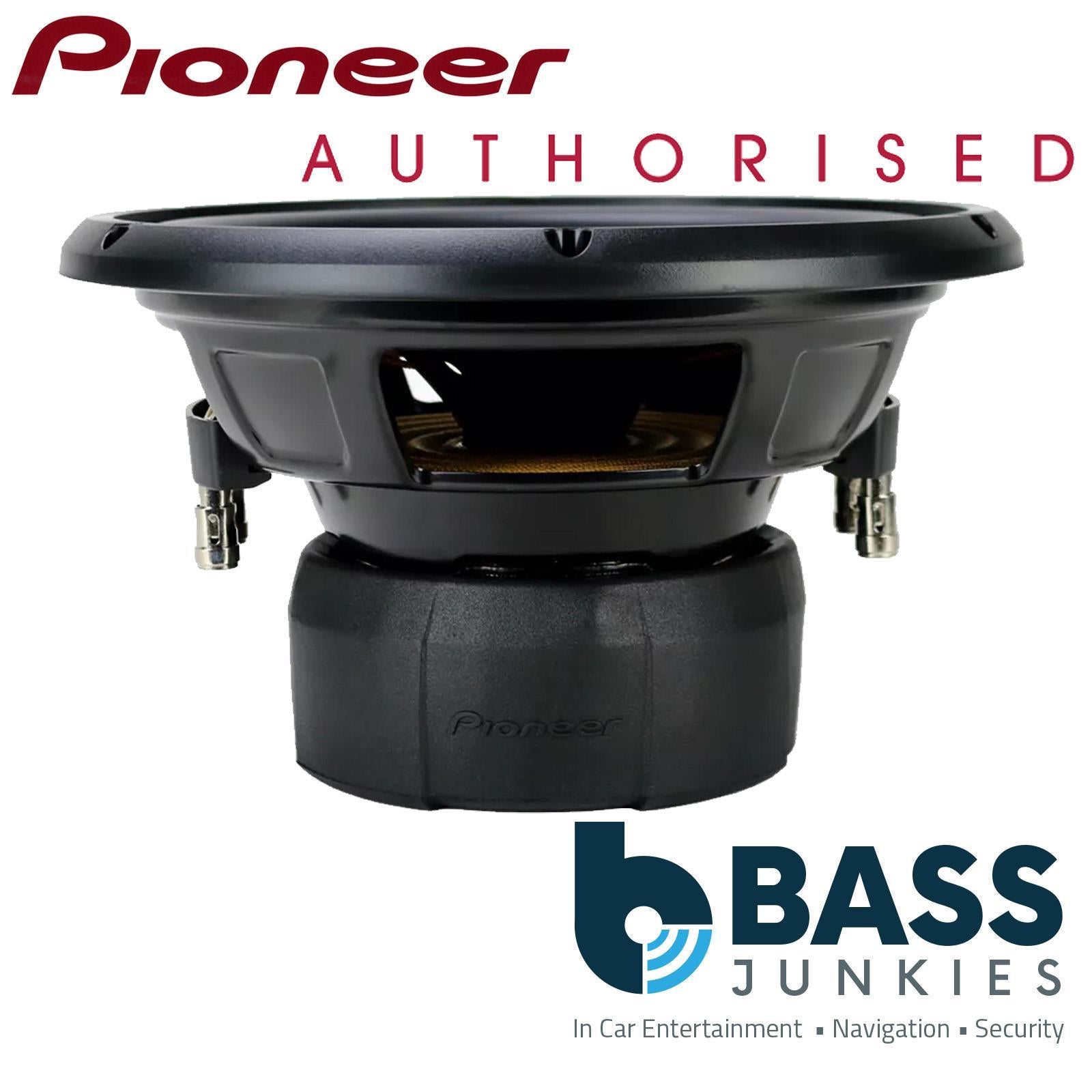 Pioneer TS-D12D4 - 2000 Watts 12" 30cm Dual 4 Ohm D-Series Car Sub Subwoofer