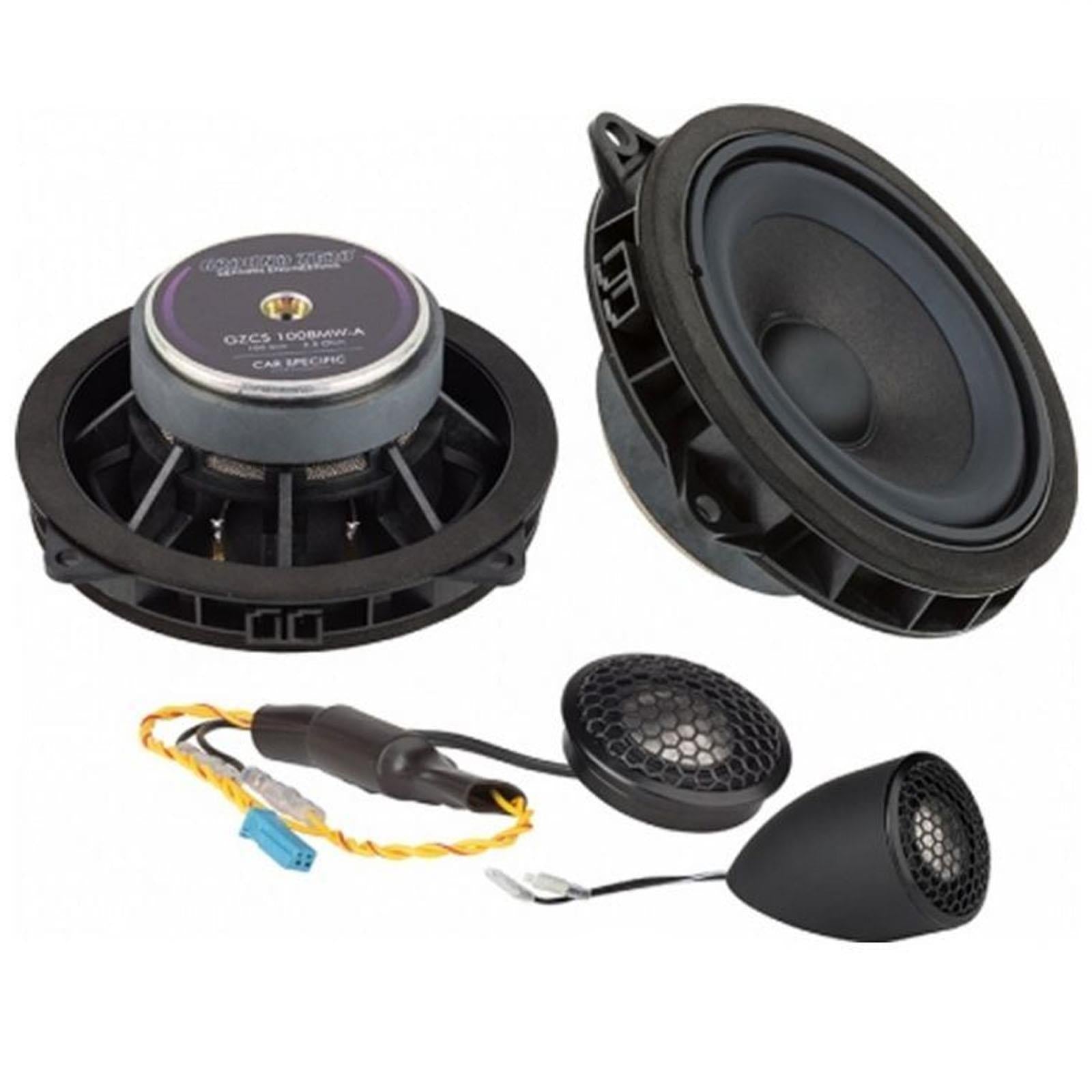 Ground Zero GZCS 100MINI-A - 4" Inch BMW Mini 2-Way Component Rear Car Speakers