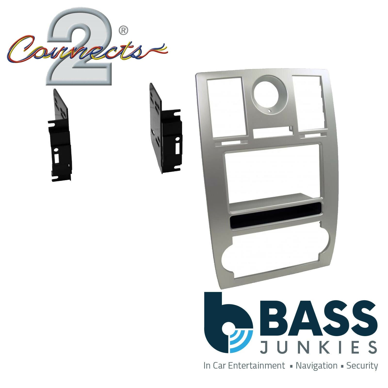 Connects2 CT23CH05 - Chrysler 300 2005 - 2007 Double Din Fascia Panel