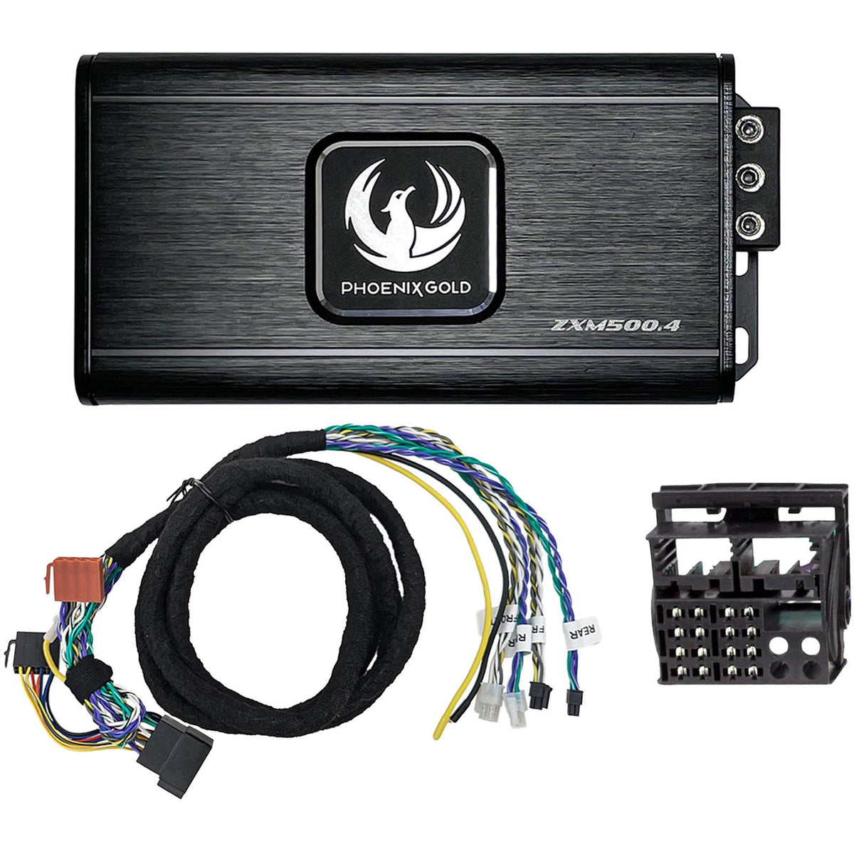 Phoenix Gold 500 Watts 4 Channel Car Amp Kit for Mercedes CLA C117 2013-19
