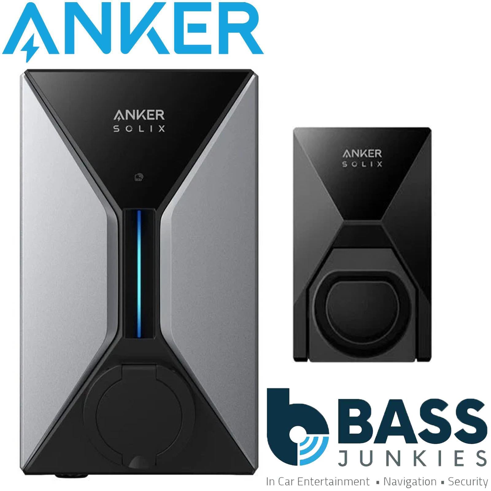 Anker SOLIX - Smart EV Charger 7.4kW Type 2 Tethered EV Charger with 5m Charging Cable