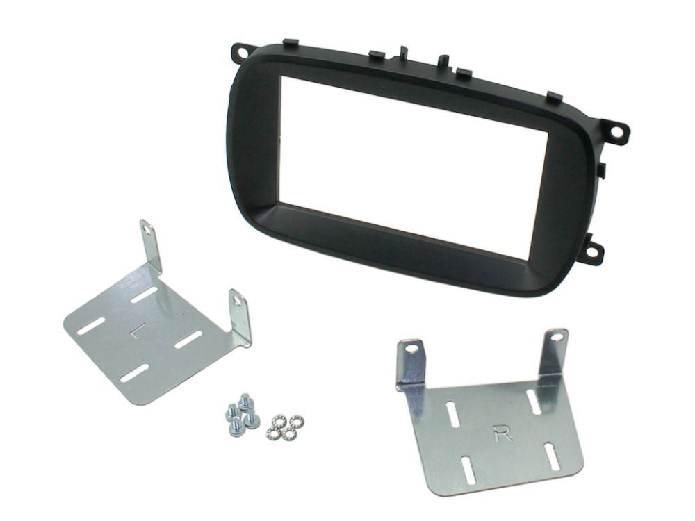 Connects2 CT23FT22 Fiat 500X 2015 Onwards Car Stereo Double Din Fascia Panel & Cage Kit
