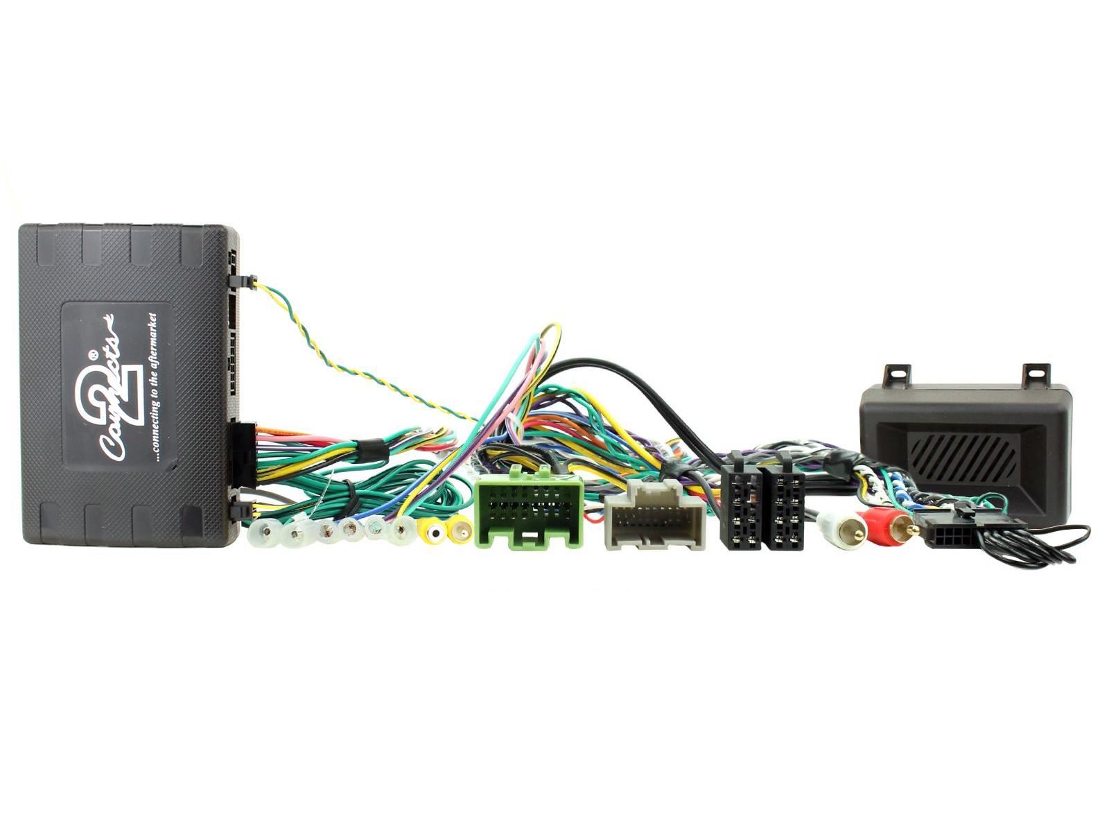 Double Din Stereo Fitting Kit + Steering Wheel Stalk Controls to fit Chevrolet Silverado 2014-