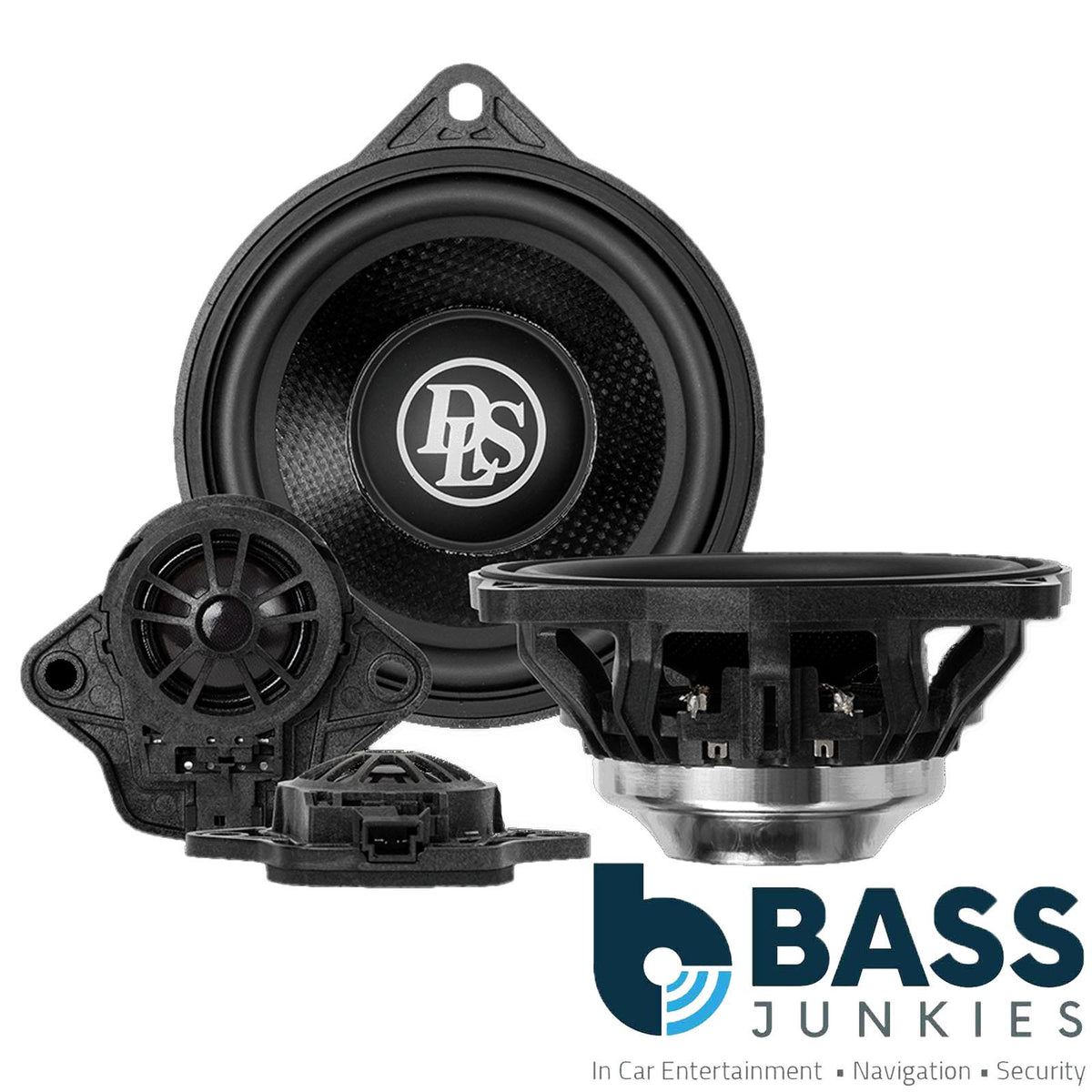 DLS CRPP-TS1.4 Tesla Model 3 Model Y 4" 240 Watts Component Car Speaker Kit