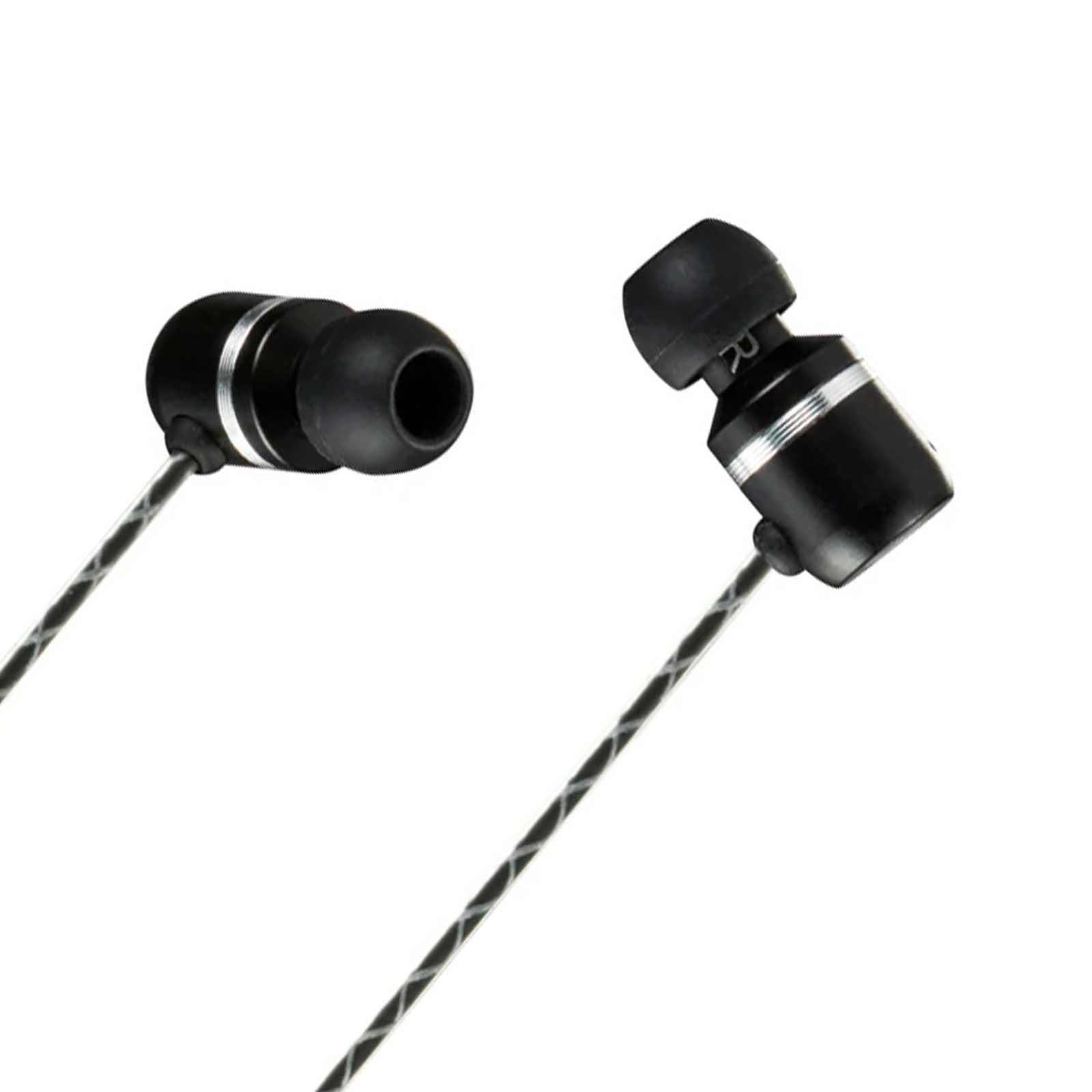 Kicker 46EB94 - Microfit In-Ear Earphones With Mic Remote 3.5mm Headphones