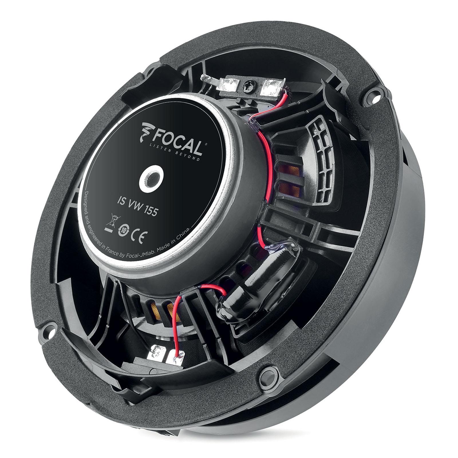 Focal ISVW155 6.1" 2 Way 200W Component Speakers For VW Tarek 18-21