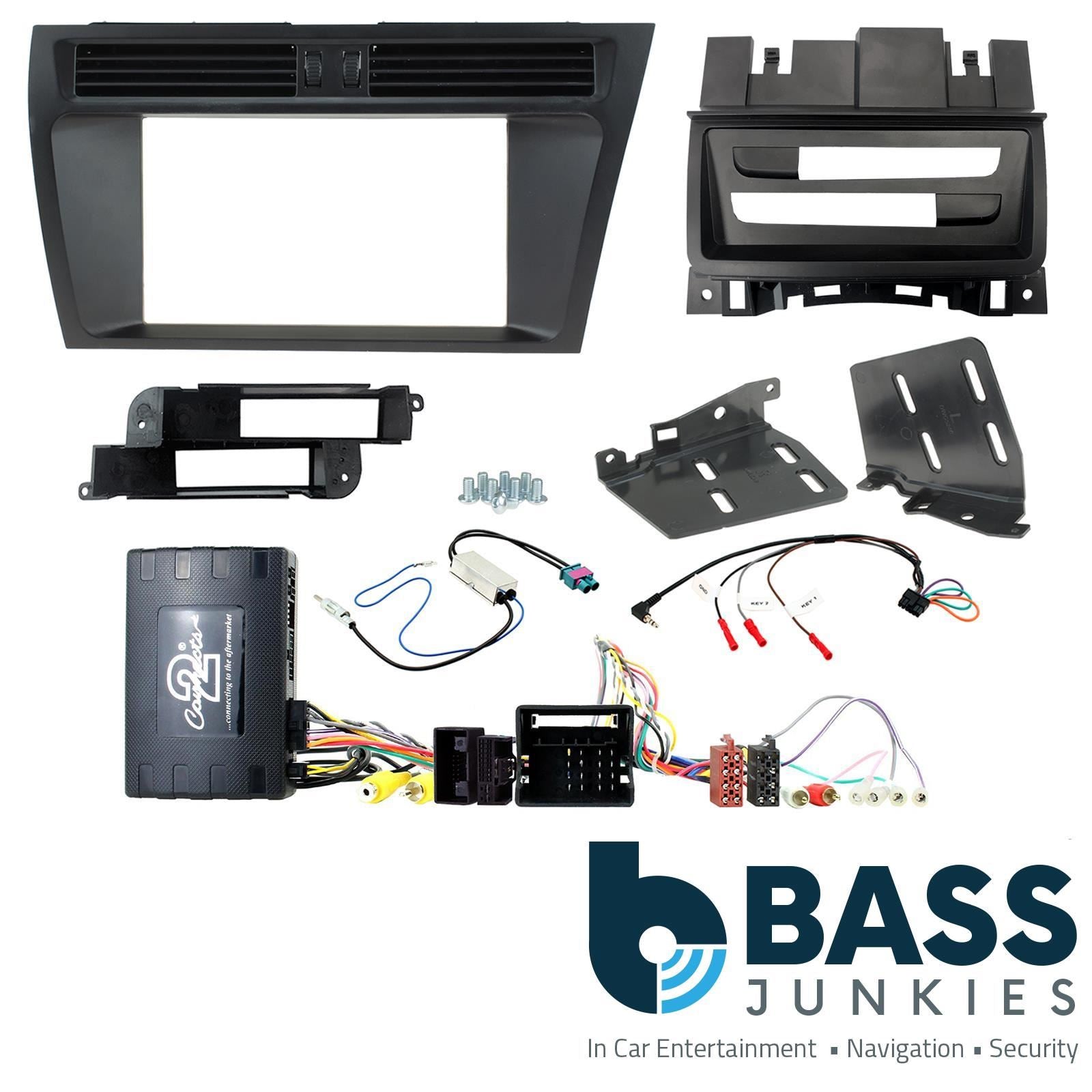Connects2 Double Din Stereo fitting kit for Audi A4 2008-2016 | A5 2008-2016 Vehicle Specific Stereo Screen Steering Controls Fitting Kit