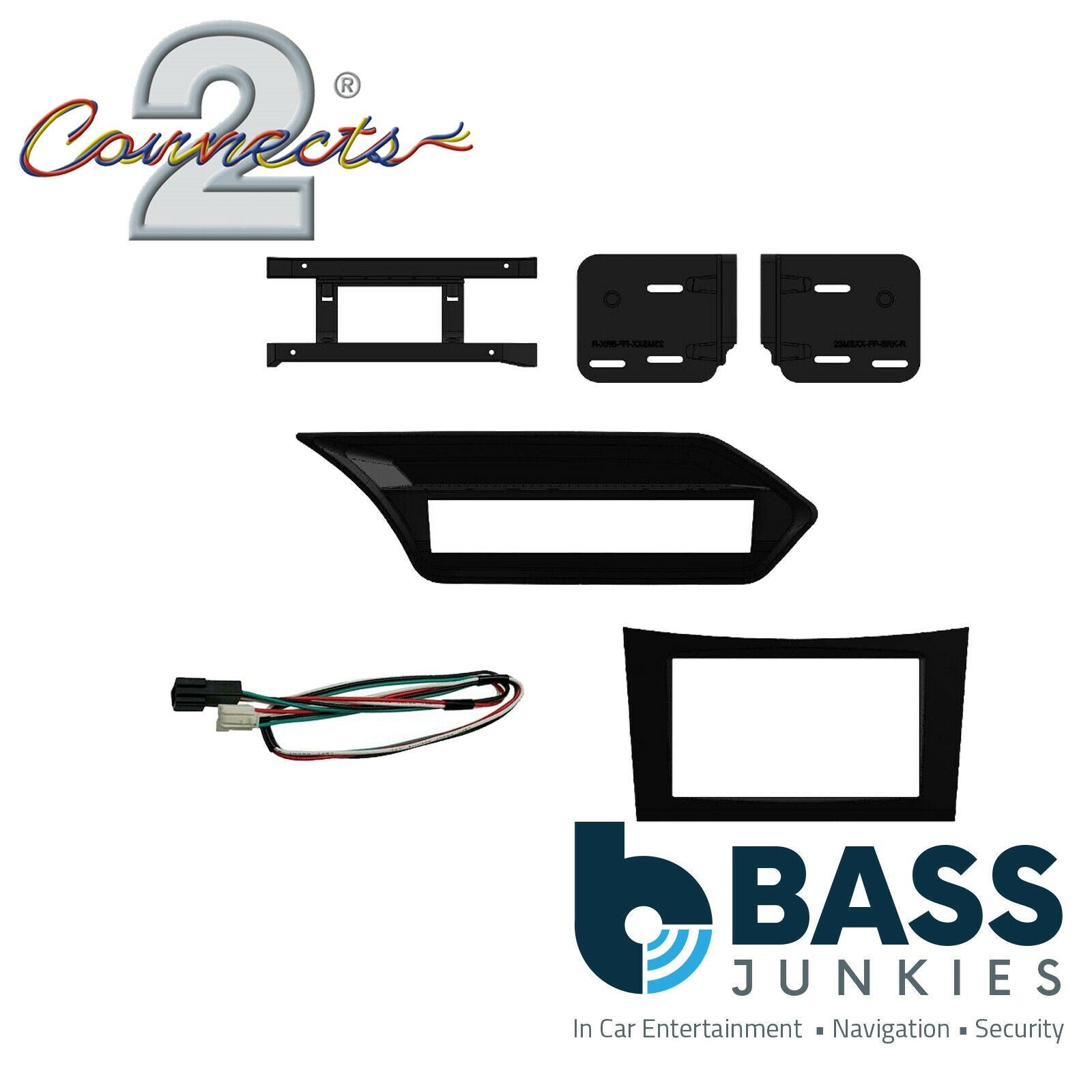 Connects2 CT23MB26L LHD Mercedes E-Class 2009 - 2012 Car Stereo Double Din Fascia Panel