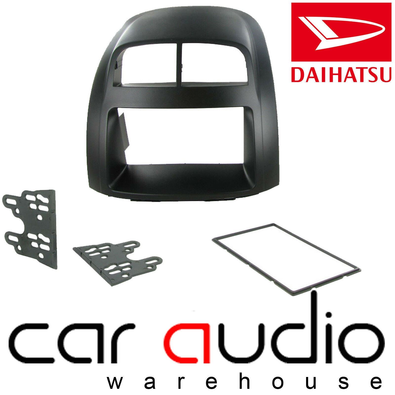 Connects2 CT23DH02 - Daihatsu Sirion 2005 - 2010 Double Din Fascia Panel