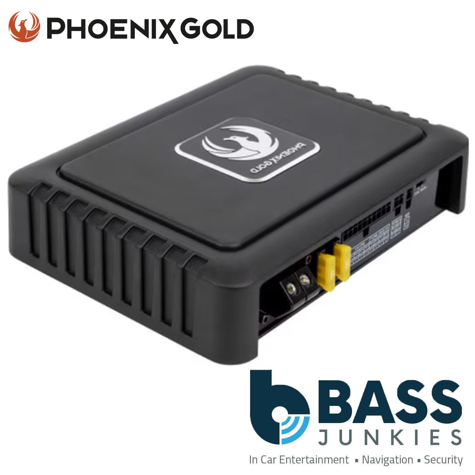 Phoenix Gold ZDA4.8 – 4-Channel + Amplifier 4x70W RMS amp & 8ch DSP