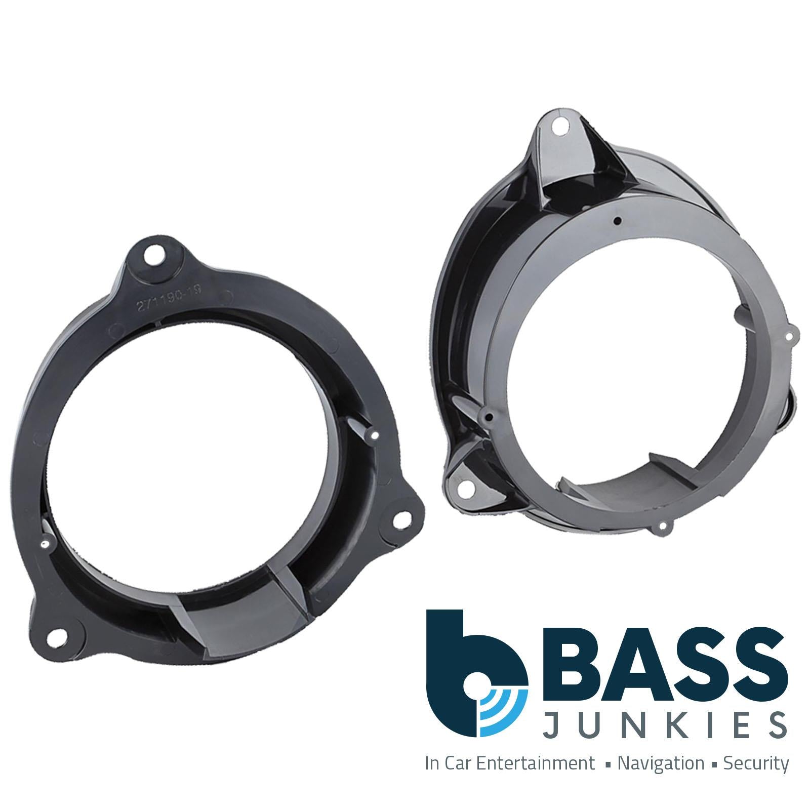 Vibe SLICK6C-V7 speakers Supplied with Brackets to fit 5.25" Speakers to Mercedes Citan (Front Doors 130mm. W415 Model) [2012-2021]
