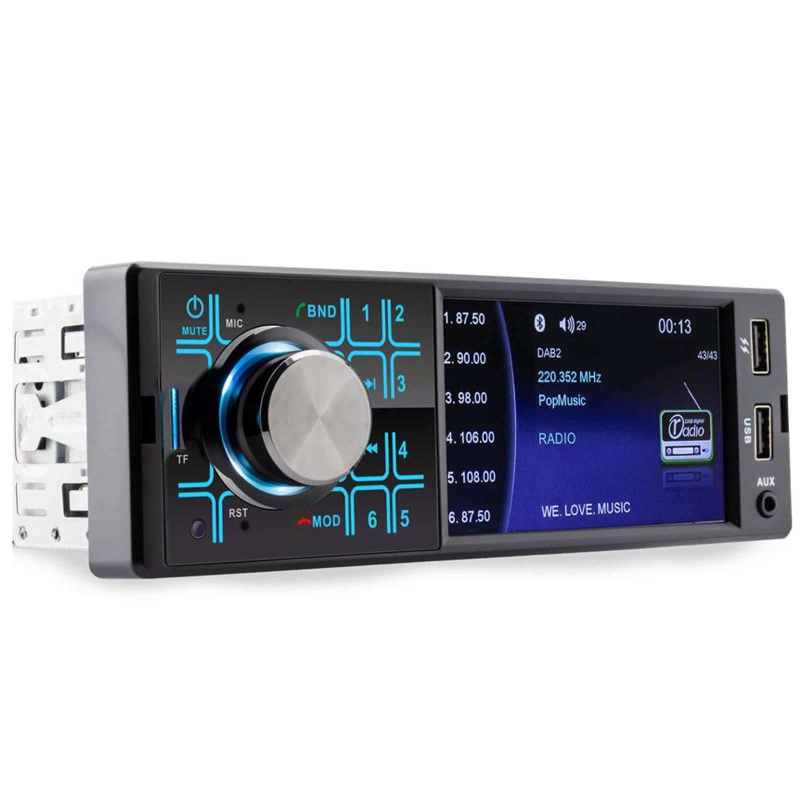 Caliber DAB+ Bluetooth Car Stereo with USB, SD, AUX & Hands-Free Calling