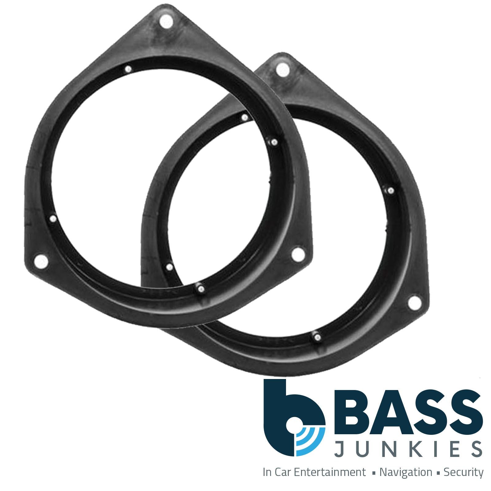 MTX TR40C 2-Way 4" 620W Coaixal Speakers With Brackets for Peugeot Bipper 08-12