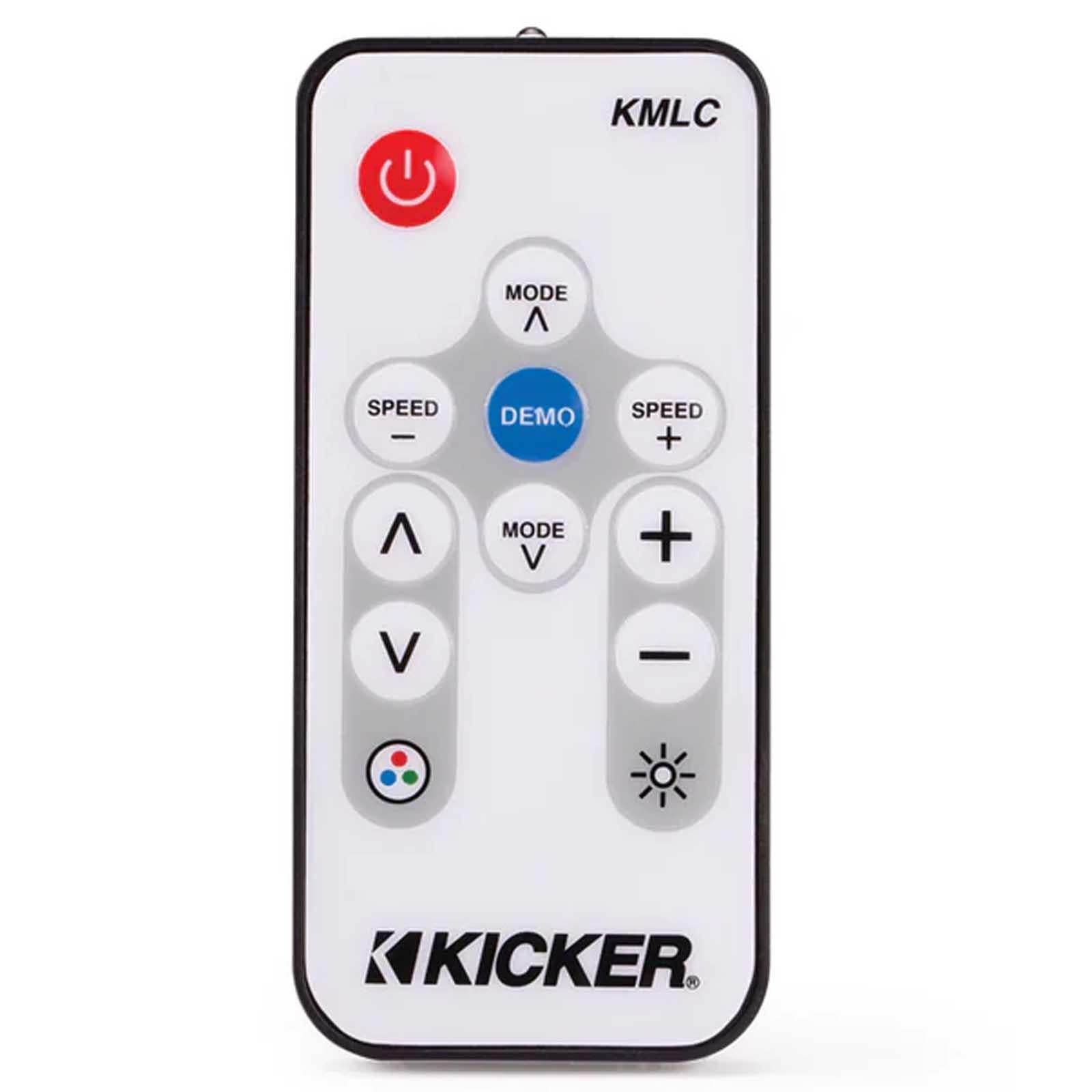 Kicker KMLC - Marine RGB LED Lighting Remote Controller & Receiver Module