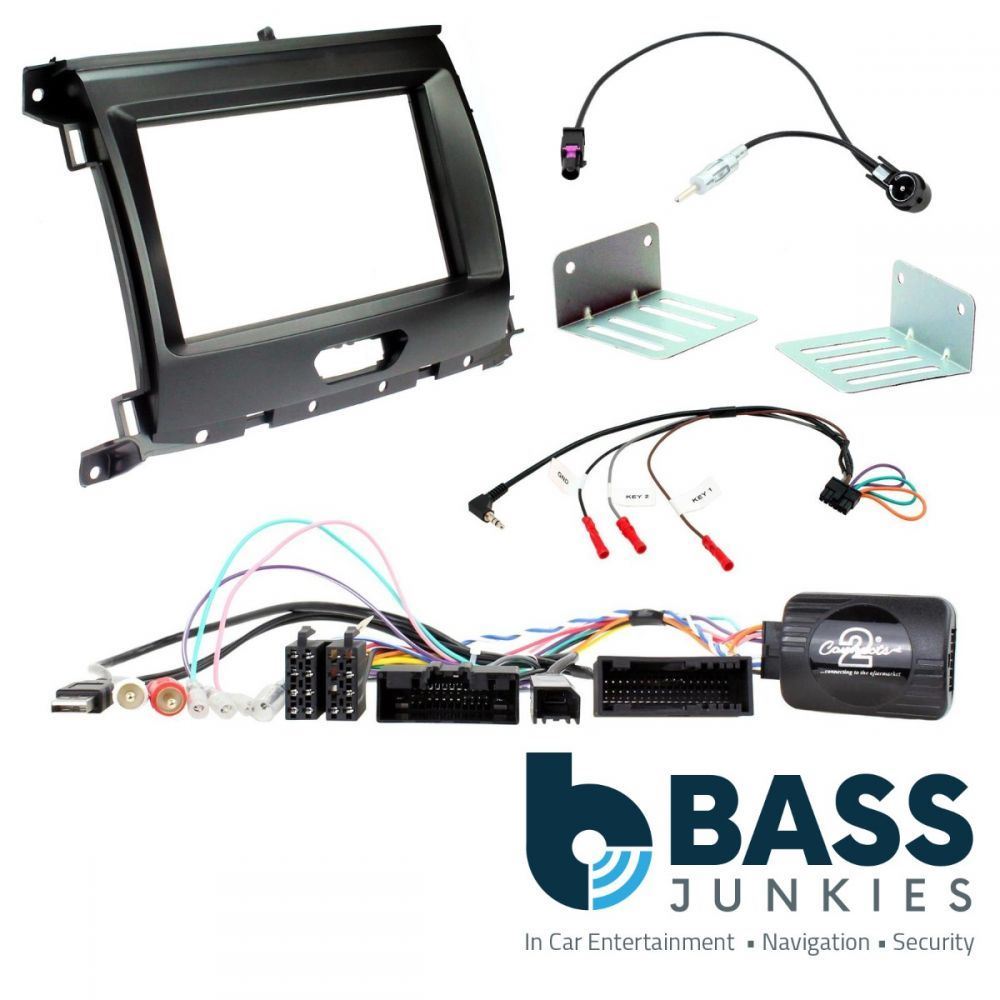 Connects2 CTKFD66 Ford Ranger 2016 Onwards Car Stereo Double Din Fascia Fitting Kit