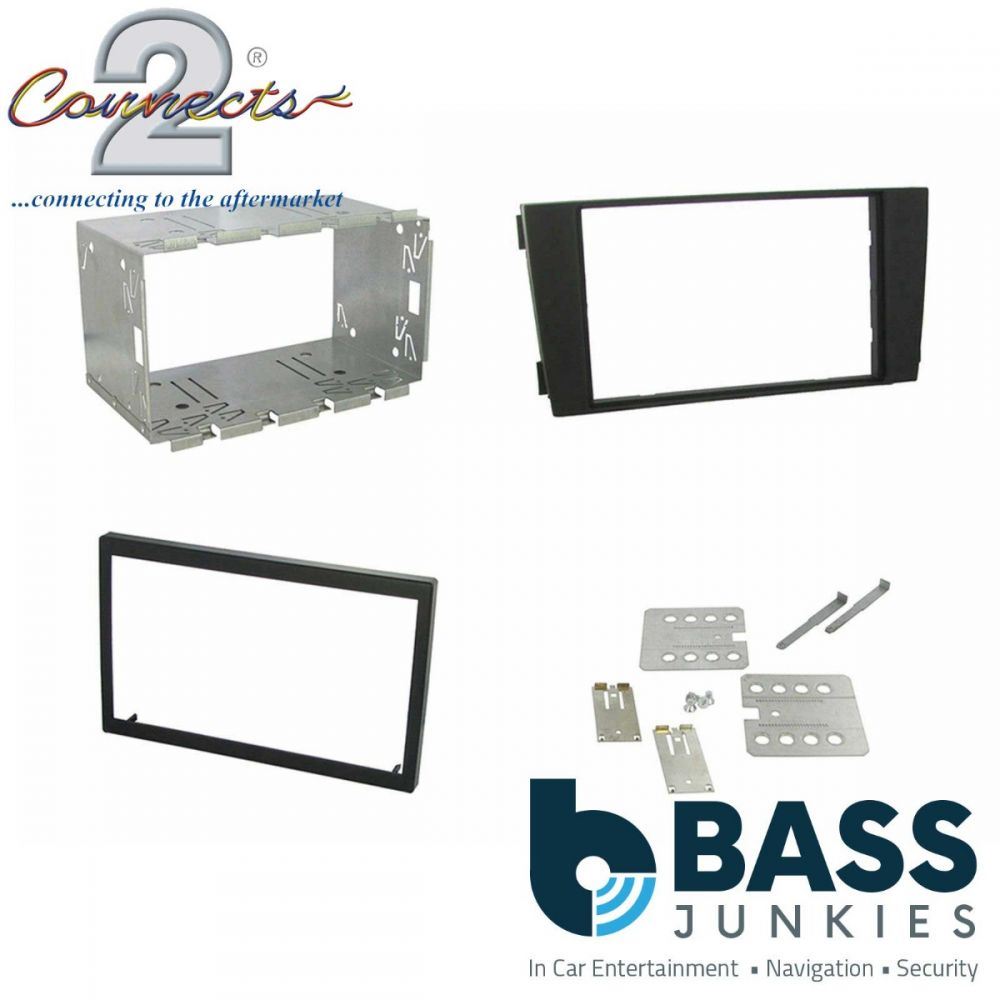 Connects2 CT23AU03 Audi A6 2001 - 2004 Car Stereo Double Din Fascia Panel & Cage Kit