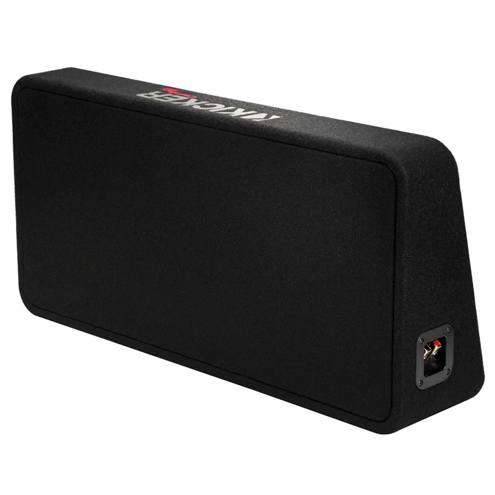 Kicker 48TCWRT122 - 1000 Watts 12" CompRT Thin Profile Car Sub Subwoofer Enclosure 2 Ohm