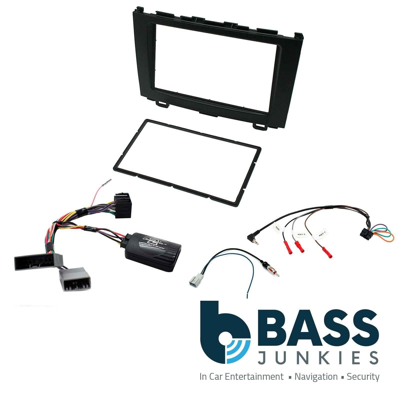 CTKHD04 Honda CR-V 2007> Car Stereo Double Din & Fascia Steering Wheel Stalk Kit